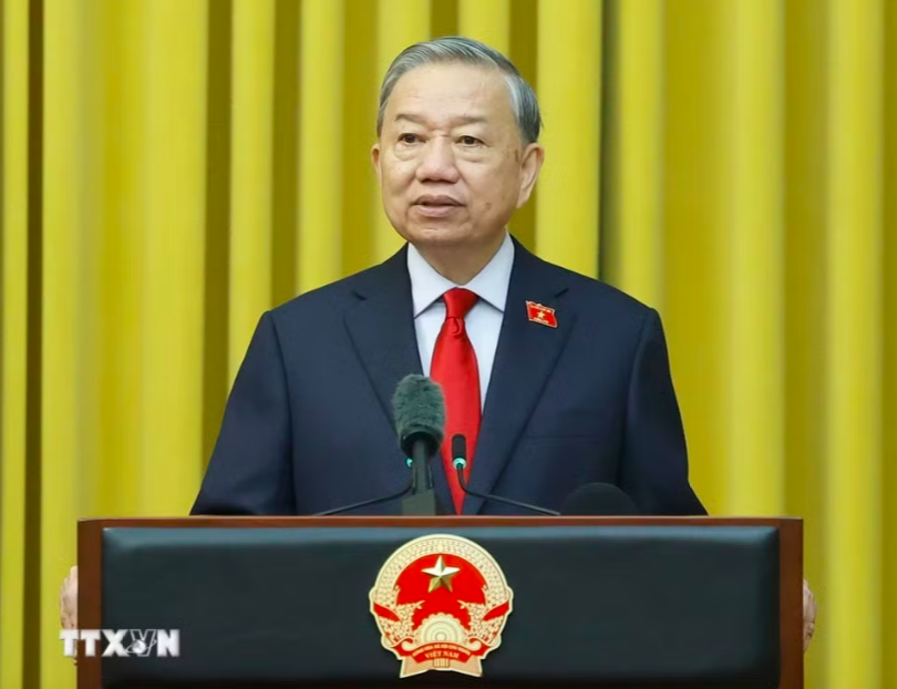 Tổng B&iacute; thư, Chủ tịch nước T&ocirc; L&acirc;m trao quyết định bổ nhiệm c&aacute;c th&agrave;nh vi&ecirc;n Ch&iacute;nh phủ - Ảnh 5.