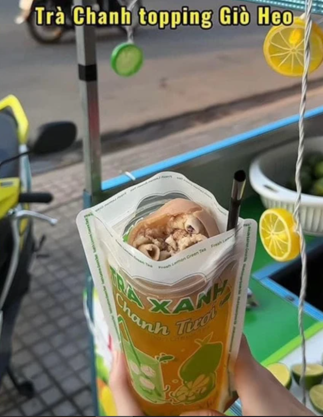 “Trà chanh giò heo” gây sốc: Khi đồ uống bước vào cuộc đua càng dị càng hút khách - Ảnh 1.