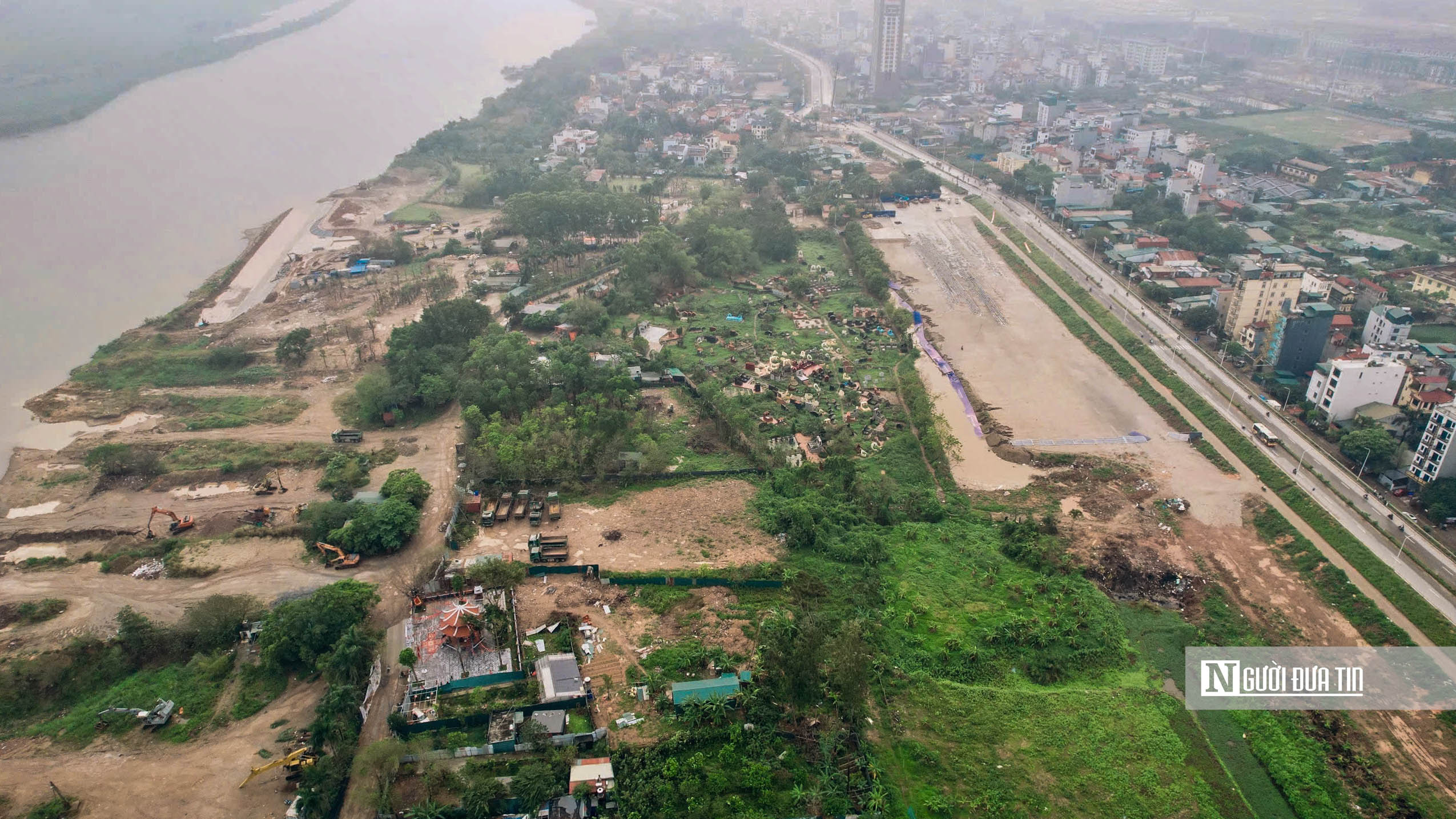 H&agrave; Nội: To&agrave;n cảnh khu đất x&acirc;y dựng c&ocirc;ng viện rộng gần 20ha ven s&ocirc;ng Hồng - Ảnh 5.