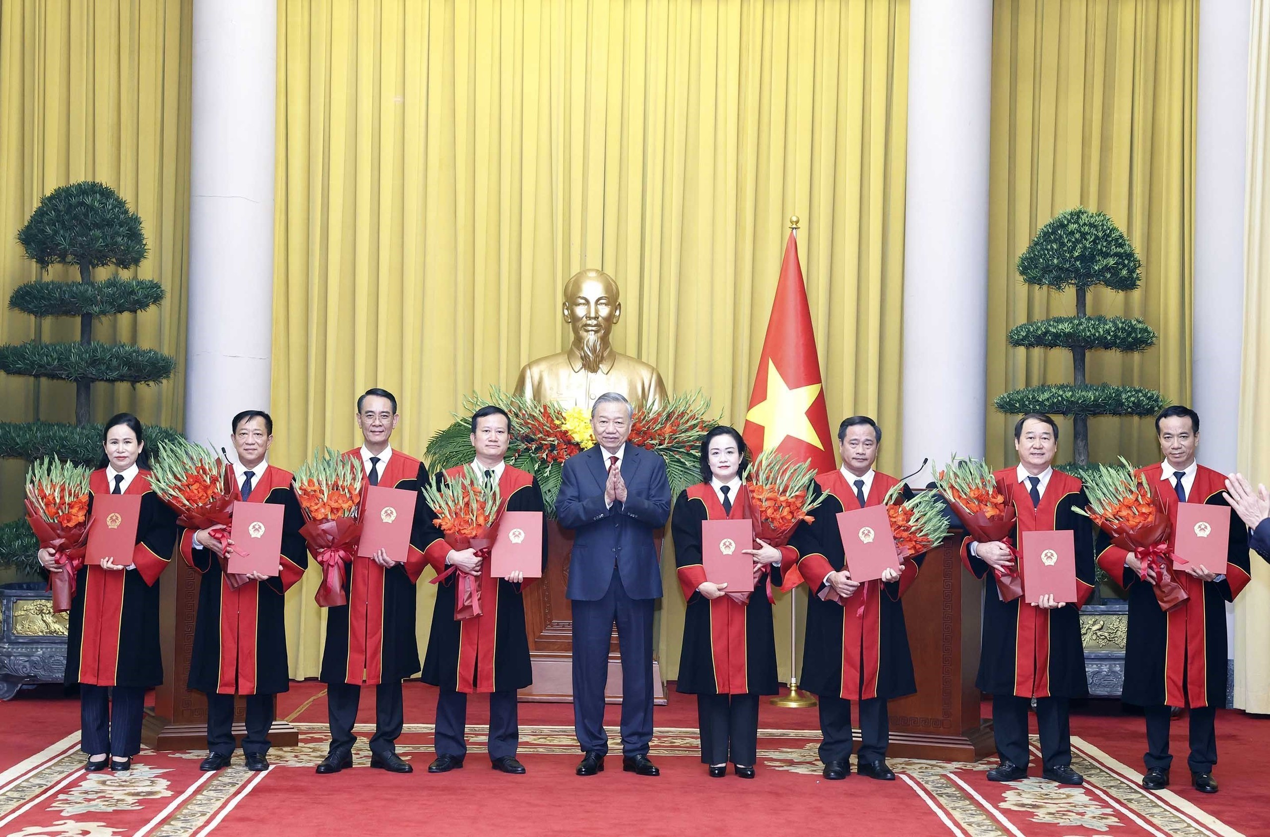 Không để bất kỳ áp lực nào chi phối hoạt động xét xử- Ảnh 1.