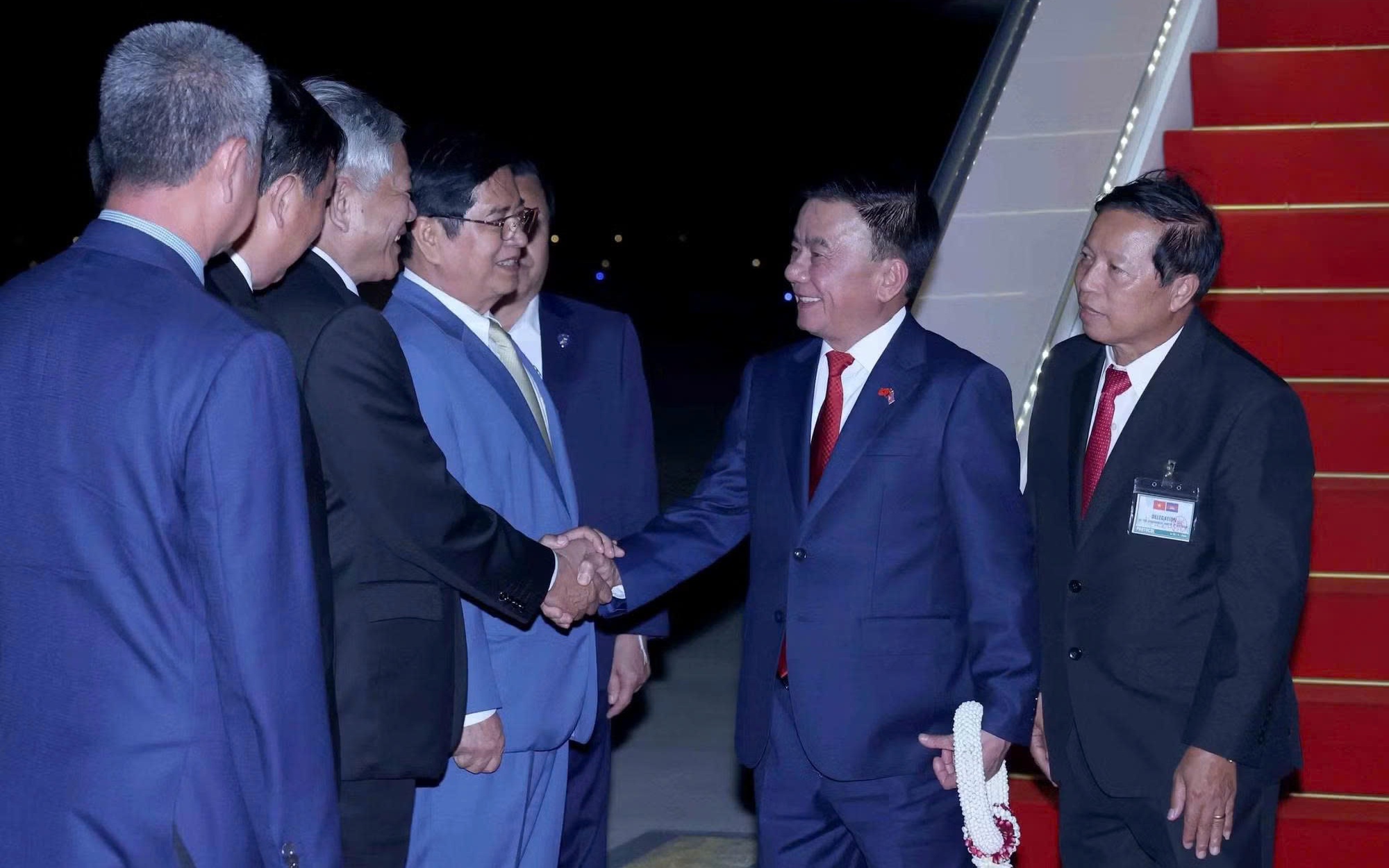 Thường trực Ban Bí thư Trần Cẩm Tú thăm chính thức Campuchia, thúc đẩy hợp tác toàn diện