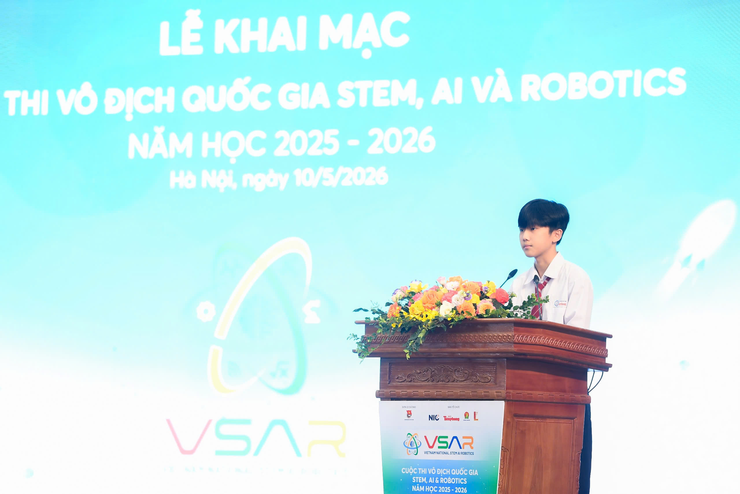 Khai mạc Chung kết quốc gia cuộc thi STEM, AI và Robotics 2025-2026 - Ảnh 3.