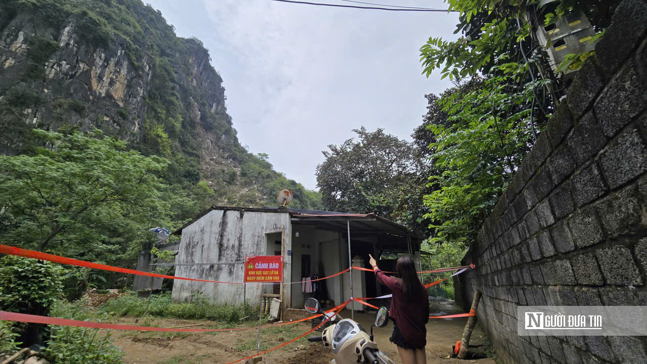 Người mẹ kể lại giây phút khối đá hàng chục tấn làm sập một phần ngôi nhà trong đêm- Ảnh 3.