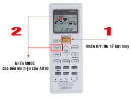 N&uacute;t &ldquo;On&rdquo; v&agrave; &ldquo;Auto&rdquo; tr&ecirc;n điều khiển điều h&ograve;a sử dụng thế n&agrave;o để tiết kiệm tiền điện- Ảnh 1.