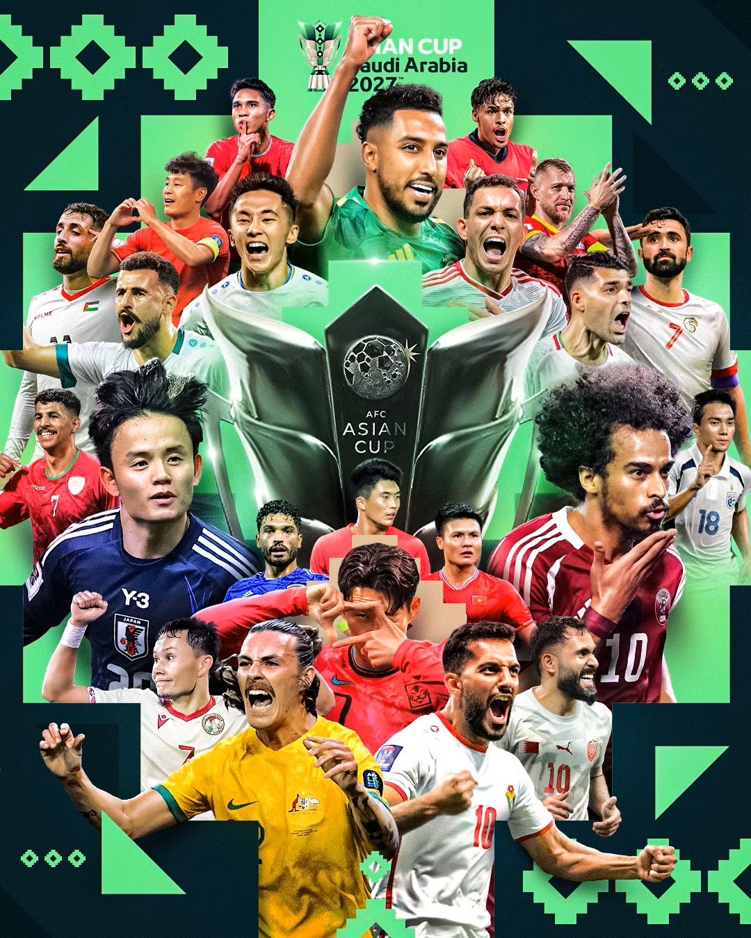 Bốc thăm Asian Cup 2027: Tuyển Việt Nam vào bảng 