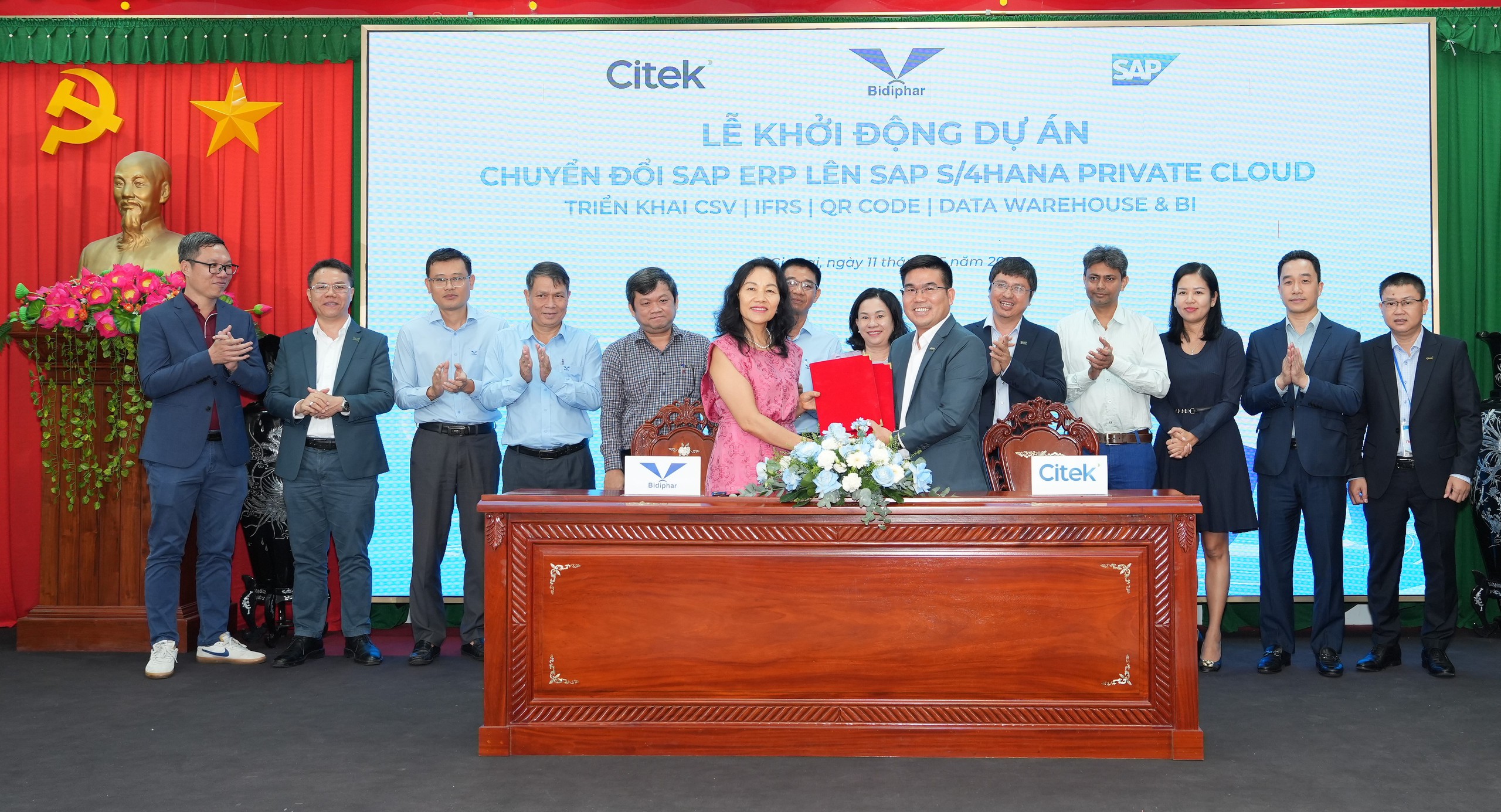 Bidiphar khởi động dự án chuyển đổi số toàn diện, hướng tới chuẩn quốc tế- Ảnh 1.