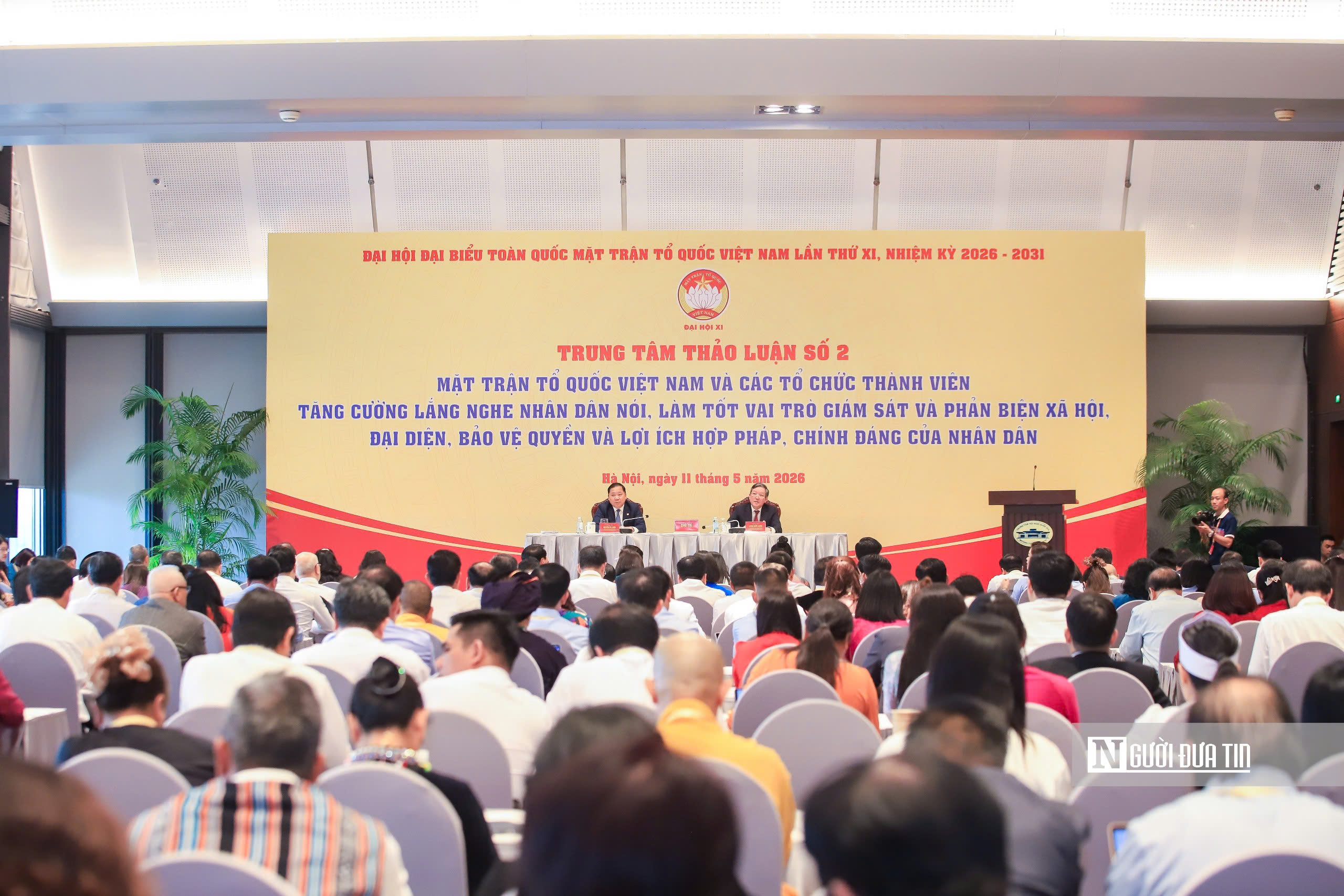 Nhiều đề xuất phát huy mạnh hơn vai trò của MTTQ Việt Nam trong bảo vệ quyền, lợi ích của người dân- Ảnh 1.