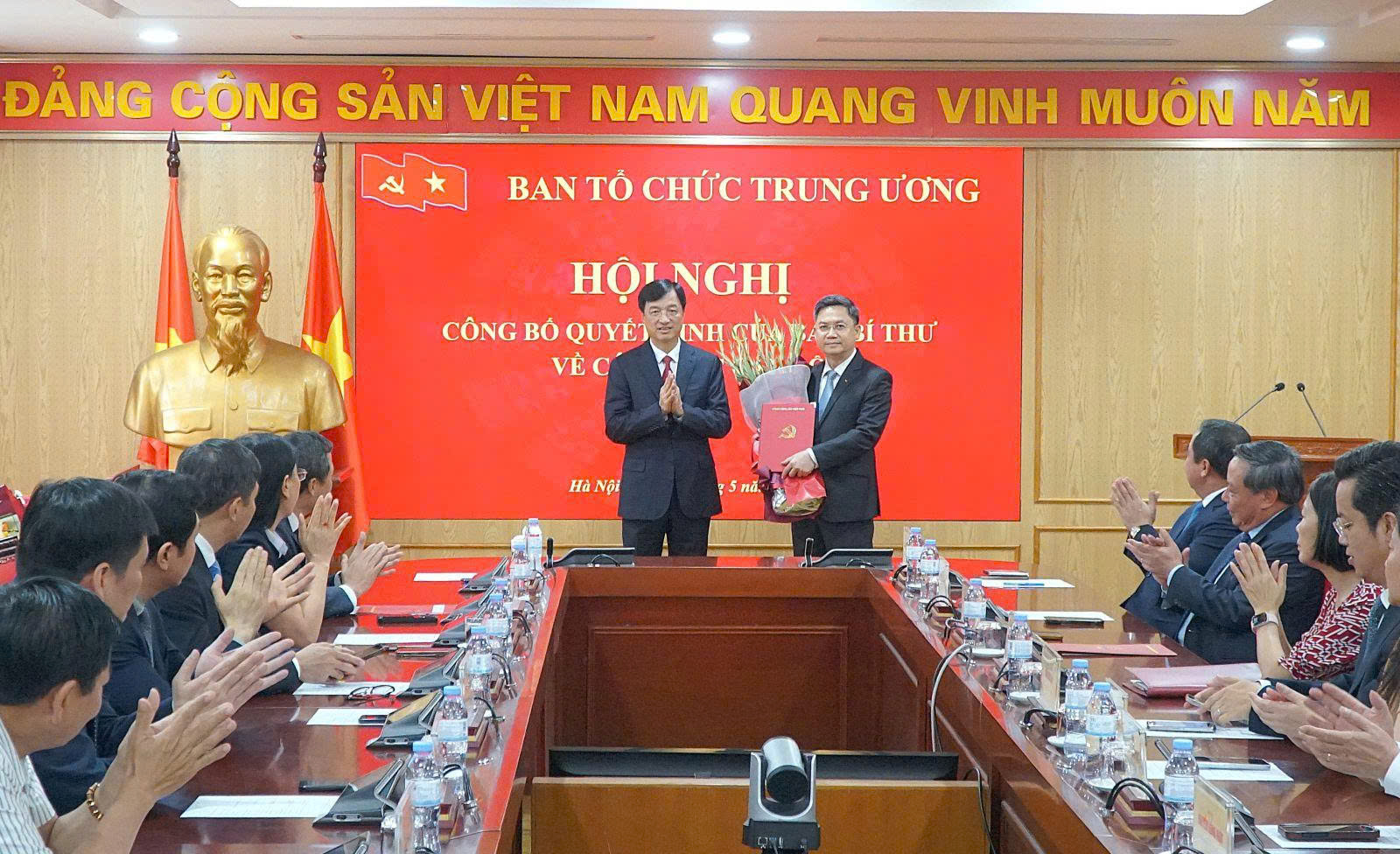 Ông Hà Minh Hải giữ chức Phó Trưởng Ban Tổ chức Trung ương - Ảnh 1.