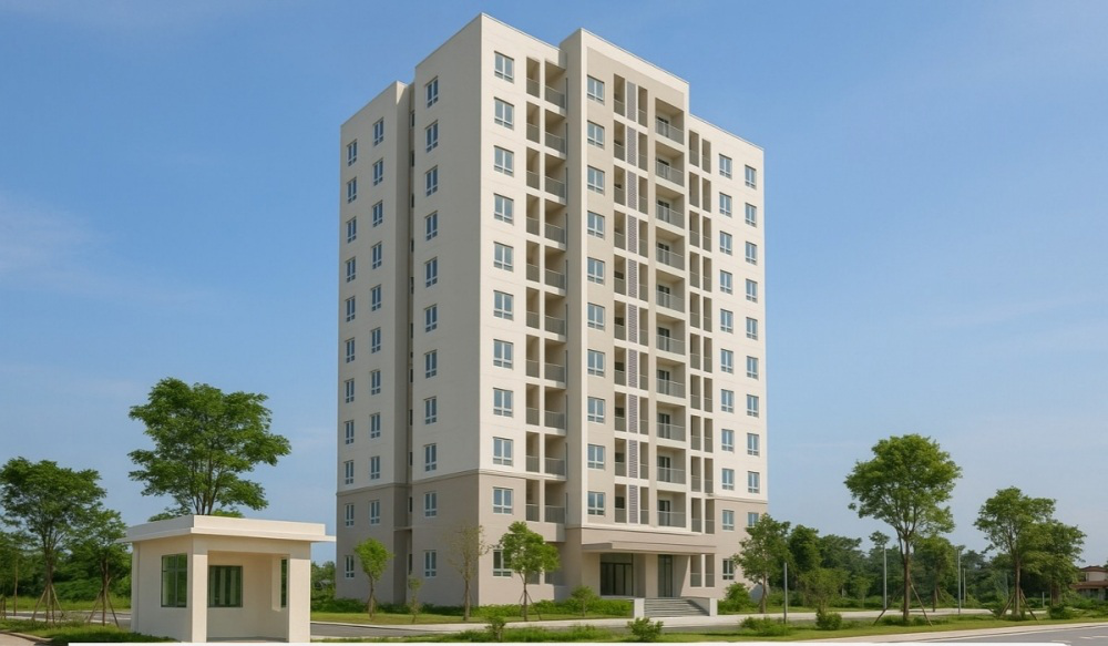 Phú Thọ chấp thuận chủ trương đầu tư dự án nhà ở xã hội cao tầng quy mô hơn 633 tỷ đồng - Ảnh 1.