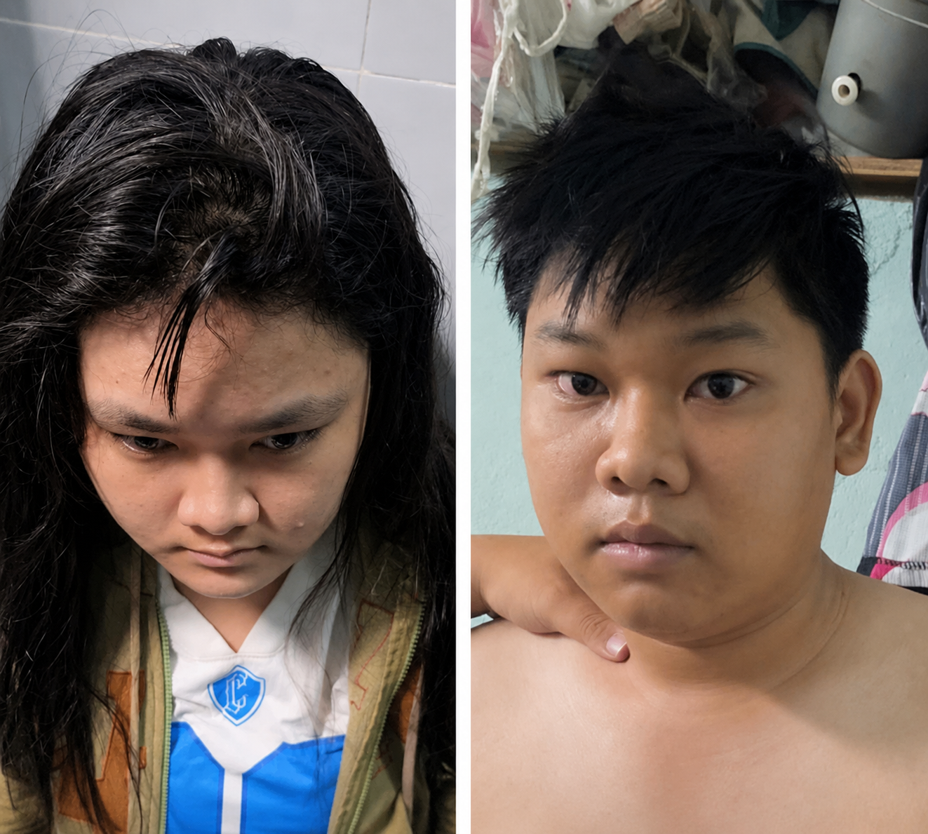 Bắt khẩn cấp cặp nam nữ kề dao cướp t&agrave;i sản của xe &ocirc;m c&ocirc;ng nghệ sau cuốc đặt xe l&uacute;c rạng s&aacute;ng- Ảnh 1.
