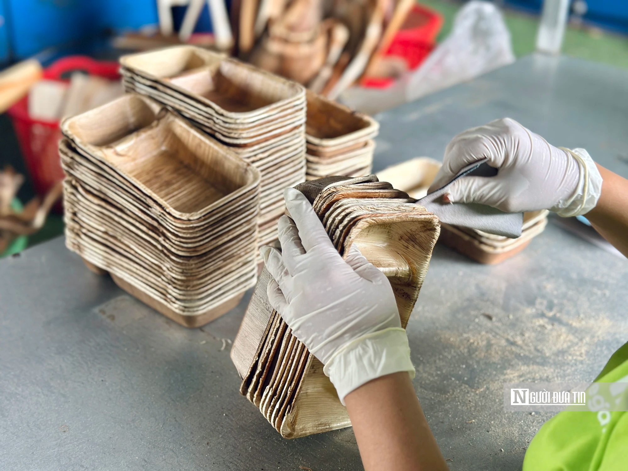 Biến “rác vườn” thành sản phẩm xuất ngoại, người dân Quảng Ngãi kiếm tiền triệu từ mo cau- Ảnh 8.