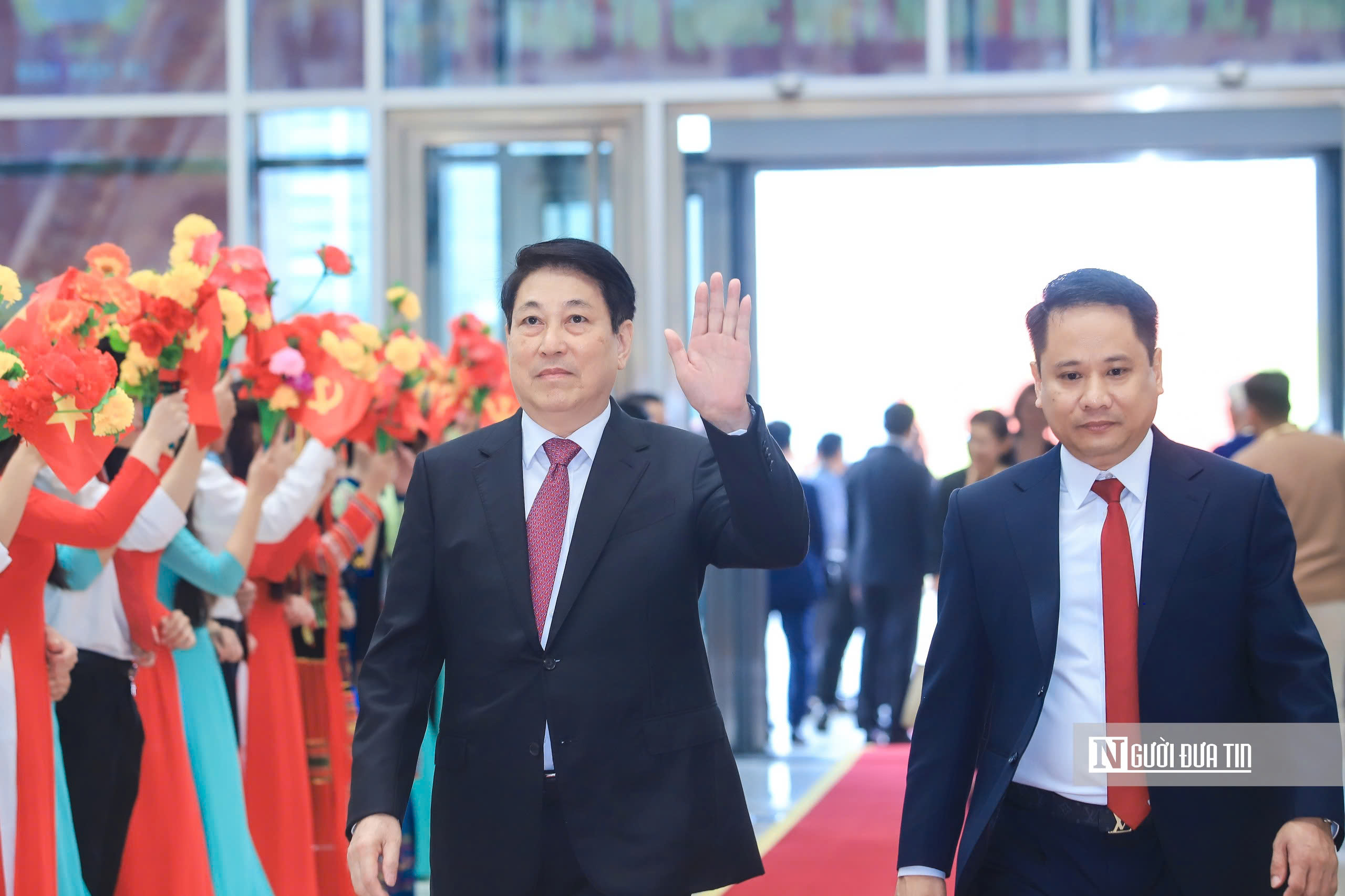 Tổng B&iacute; thư, Chủ tịch nước T&ocirc; L&acirc;m dự Đại hội đại biểu to&agrave;n quốc MTTQ Việt Nam lần thứ XI- Ảnh 5.
