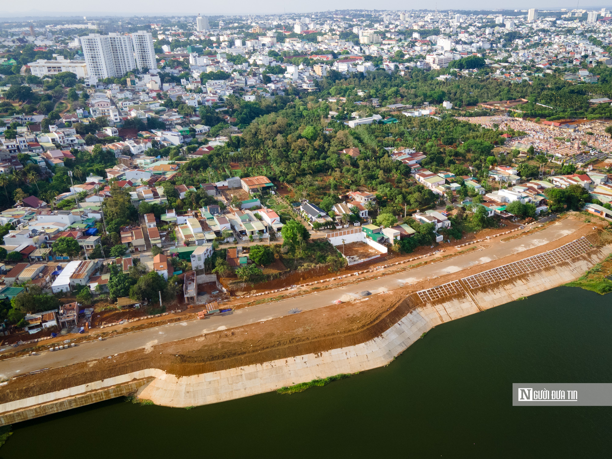 Cận cảnh hồ thuỷ lợi gần 1.500 tỷ giữa trung t&acirc;m Bu&ocirc;n Ma Thuột 9 năm triển khai vẫn chưa ho&agrave;n th&agrave;nh- Ảnh 15.