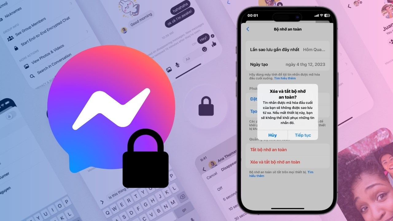 Để không bị đọc trộm tin nhắn Zalo, Messenger, chỉ cần bật tính năng này trên điện thoại- Ảnh 1.