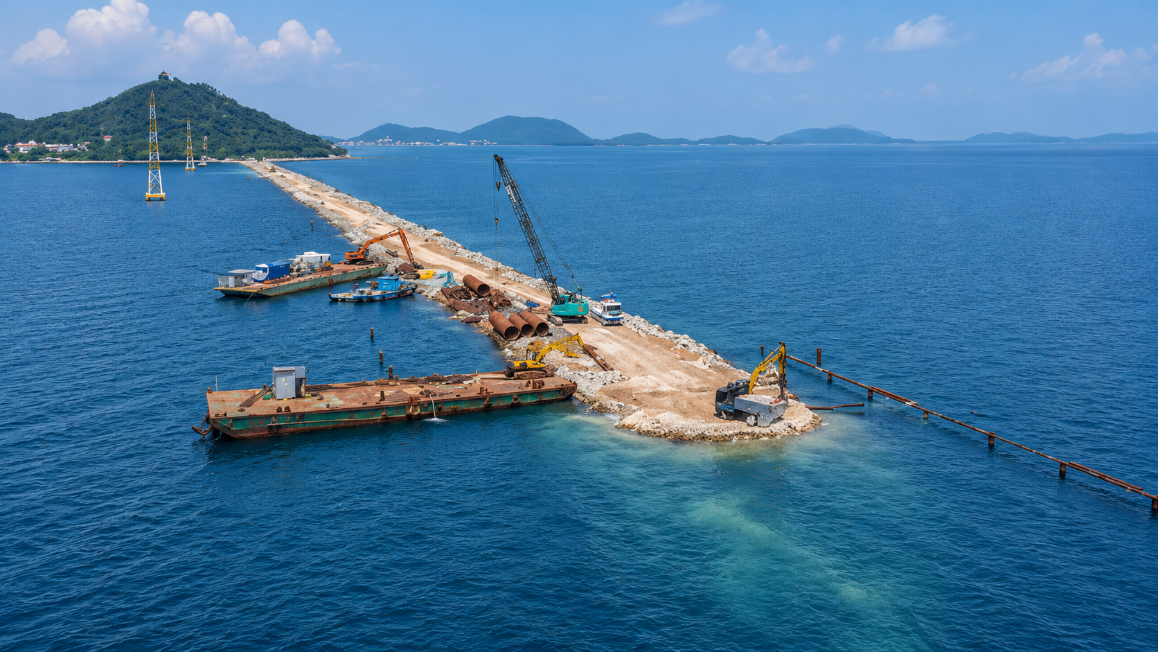Cận cảnh tuyến đường “nghìn tỷ” mở lối ra Cảng tổng hợp Hà Tiên dần lộ diện- Ảnh 13.