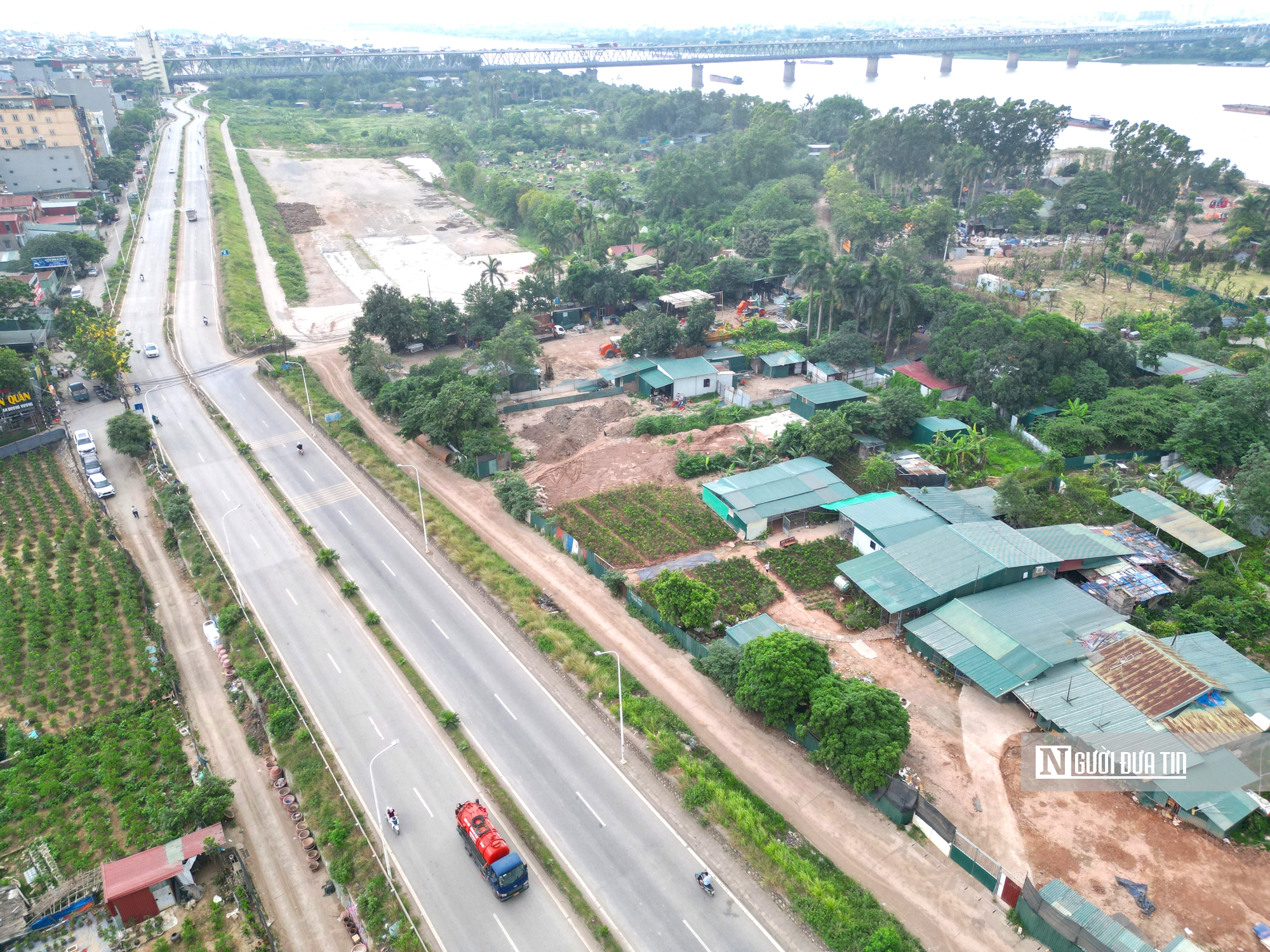 Dự án thoát nước cắt qua đê sông Hồng sắp về đích - Ảnh 5.