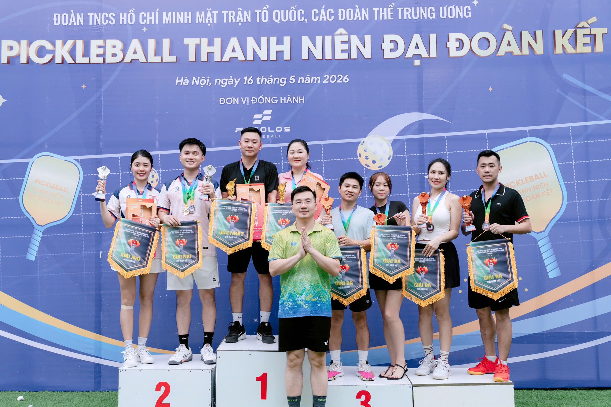 Đoàn Thanh niên Hội Luật gia Việt Nam dẫn đầu thành tích tại Giải Pickleball Thanh niên “Đại đoàn kết”- Ảnh 9.