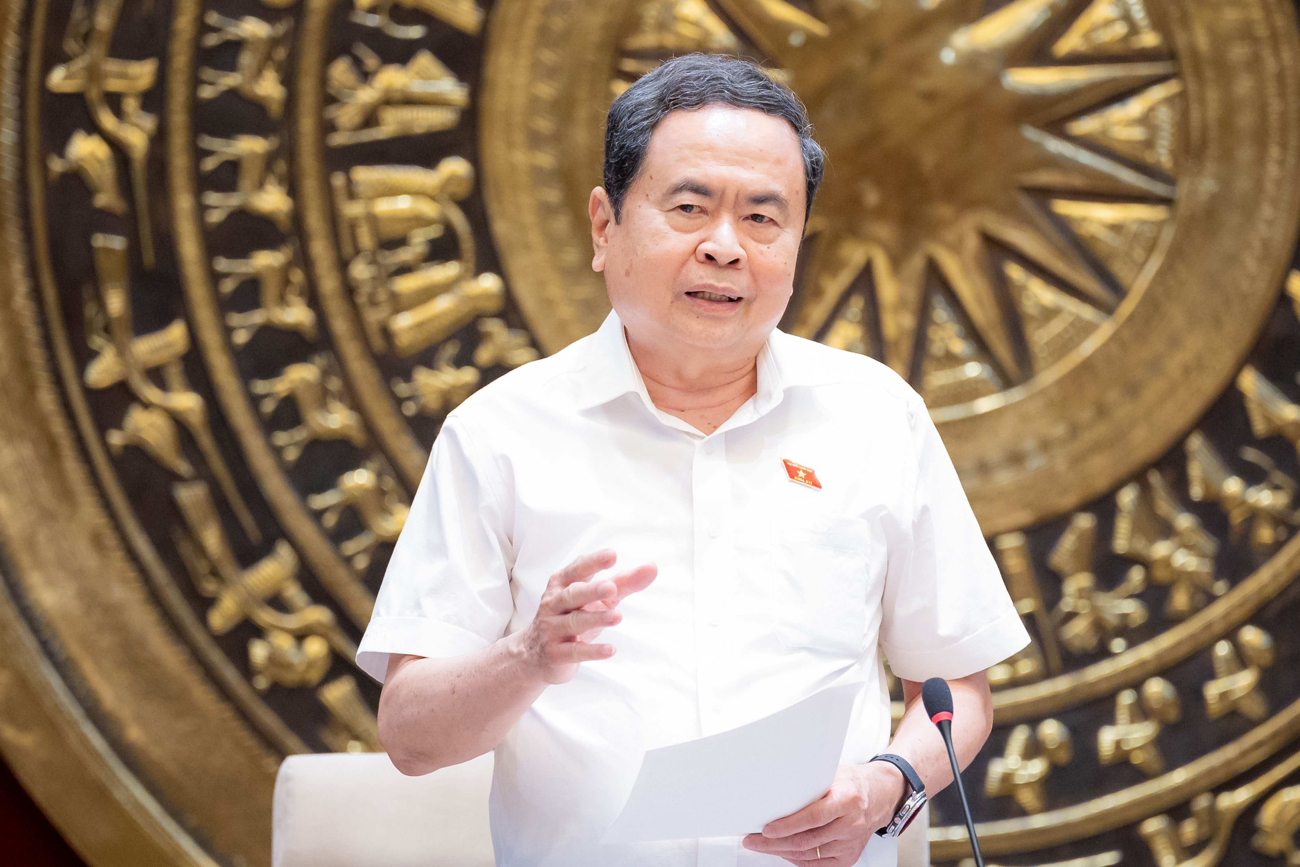 Chủ tịch Quốc hội: Không để bộ máy đã sắp xếp nhưng cách làm vẫn cũ- Ảnh 1.