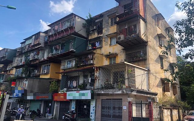  Cải tạo chung cư cũ, TP.Hà Nội đề xuất 4 phương án tái định cư - Ảnh 1.