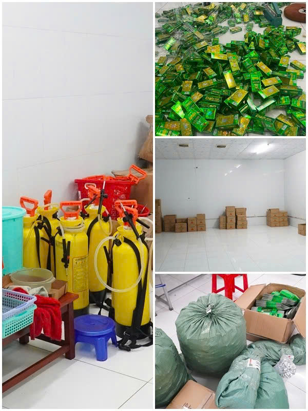 Triệt phá đường dây sản xuất hơn 27.000 chai dầu gió giả nhãn hiệu nổi tiếng- Ảnh 2. Triệt phá đường dây sản xuất hơn 27.000 chai dầu gió giả nhãn hiệu nổi tiếng- Ảnh 2.