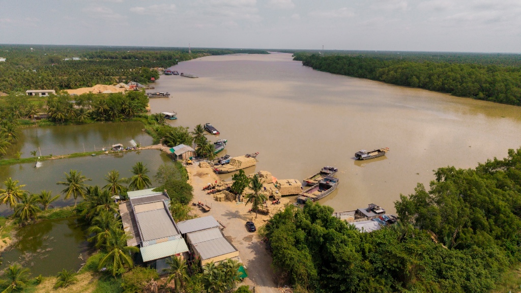 Chợ rơm Ba Lai nhộn nhịp, nâng giá trị nông nghiệp miền Tây- Ảnh 8.