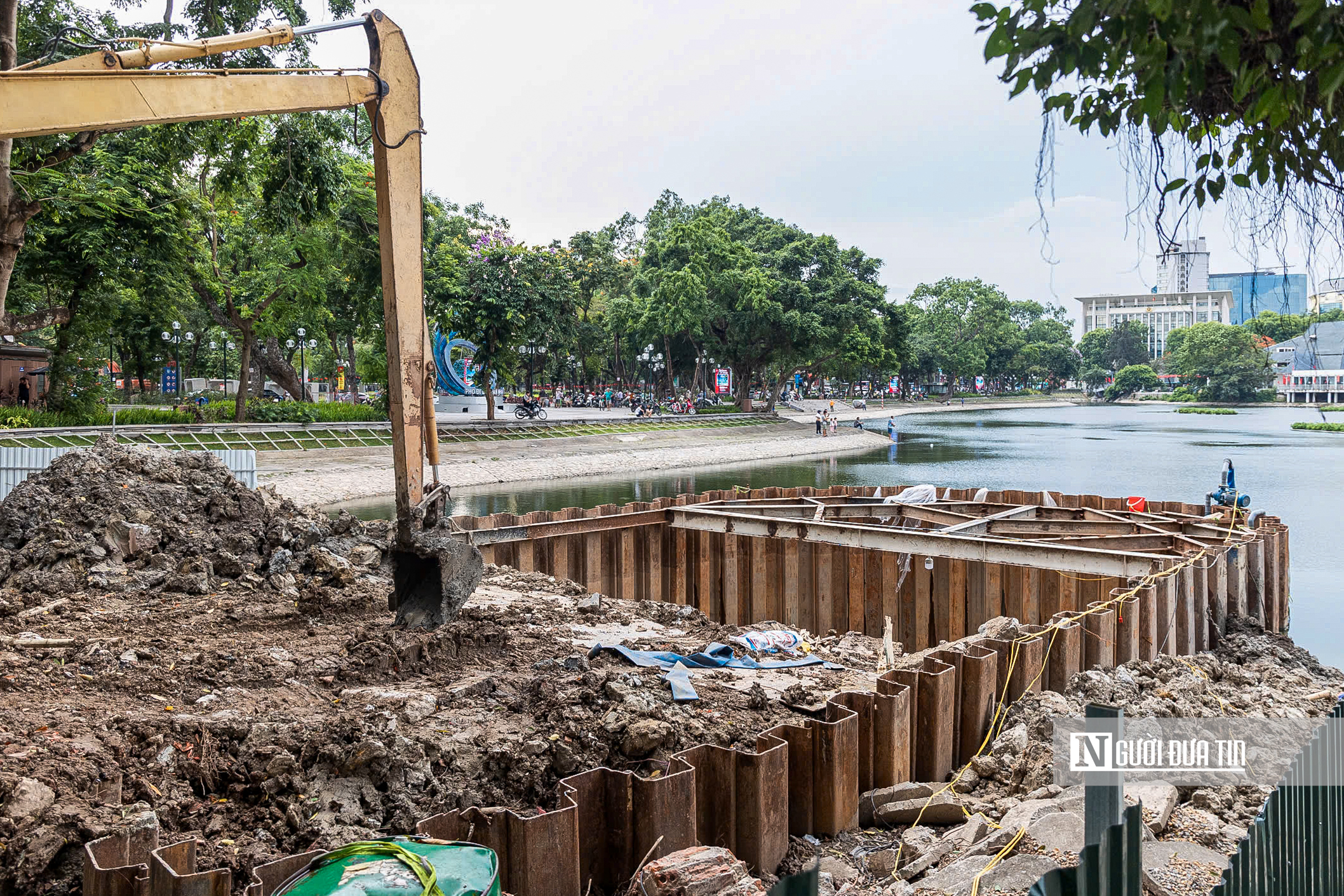 Hà Nội: Cận cảnh loạt công trình chống ngập ở nội đô trước hạn về đích- Ảnh 15. Hà Nội: Cận cảnh loạt công trình chống ngập ở nội đô trước hạn về đích- Ảnh 15.