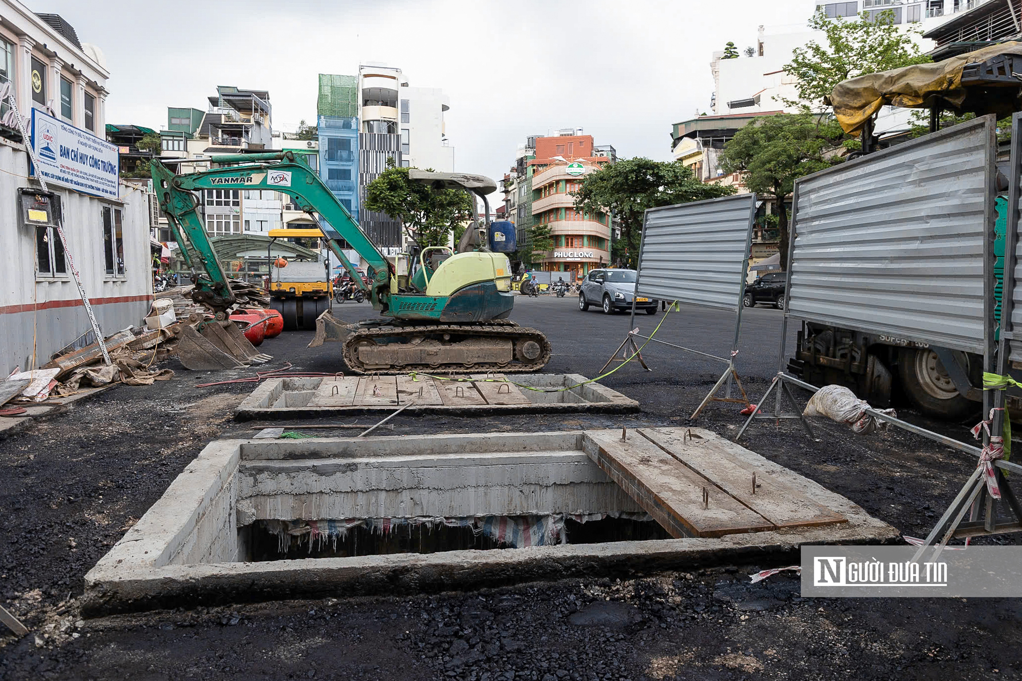 Hà Nội: Cận cảnh loạt công trình chống ngập ở nội đô trước hạn về đích- Ảnh 2. Hà Nội: Cận cảnh loạt công trình chống ngập ở nội đô trước hạn về đích- Ảnh 2.