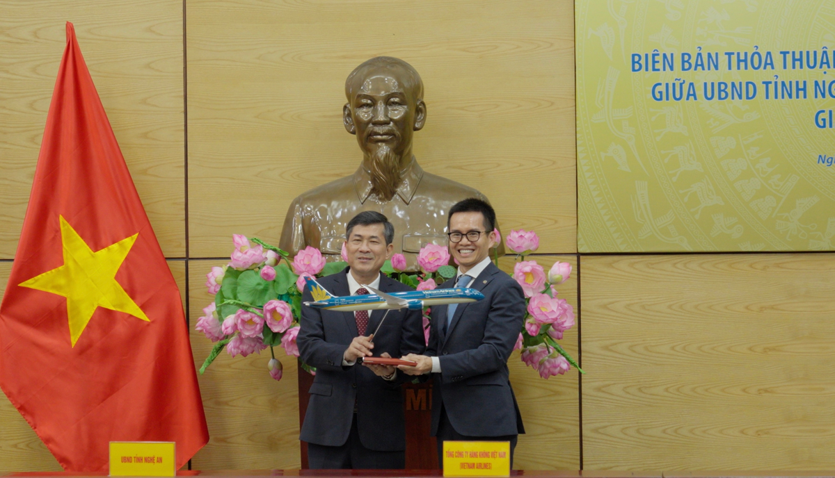 Vietnam Airlines và Nghệ An ký hợp tác chiến lược: Tạo đòn bẩy bứt phá du lịch, giao thương - Ảnh 3.