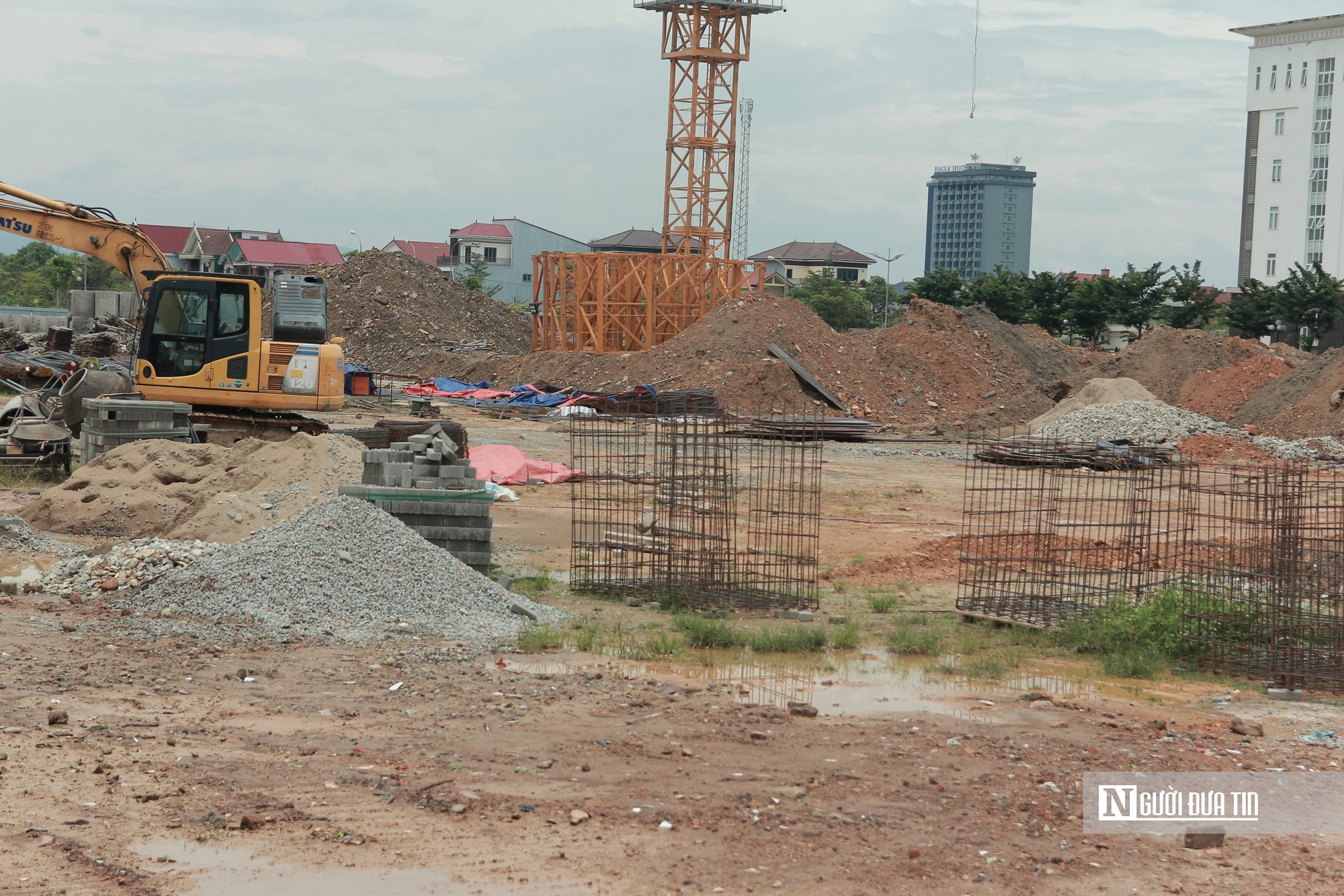 Nỗ lực bù đắp tiến độ, đẩy nhanh thi công dự án Bảo tàng Hà Tĩnh hơn 300 tỷ đồng- Ảnh 3. Nỗ lực bù đắp tiến độ, đẩy nhanh thi công dự án Bảo tàng Hà Tĩnh hơn 300 tỷ đồng- Ảnh 3.