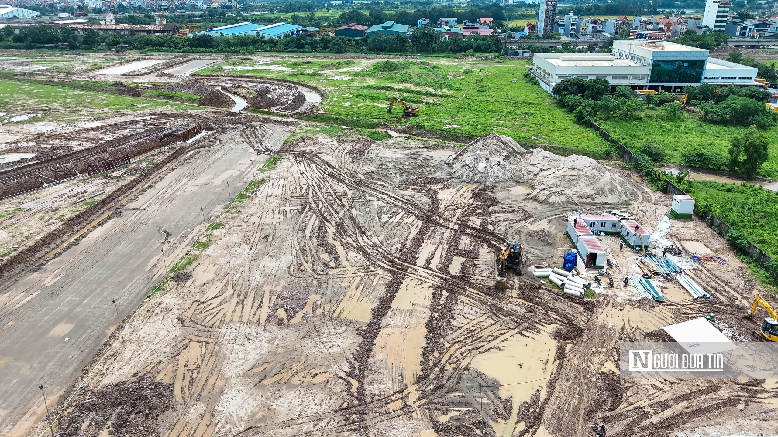 Hà Nội: Hiện trạng khu đất xây dựng khu đô thị Hateco Đông Anh gần 40ha- Ảnh 12. Hà Nội: Hiện trạng khu đất xây dựng khu đô thị Hateco Đông Anh gần 40ha- Ảnh 12.