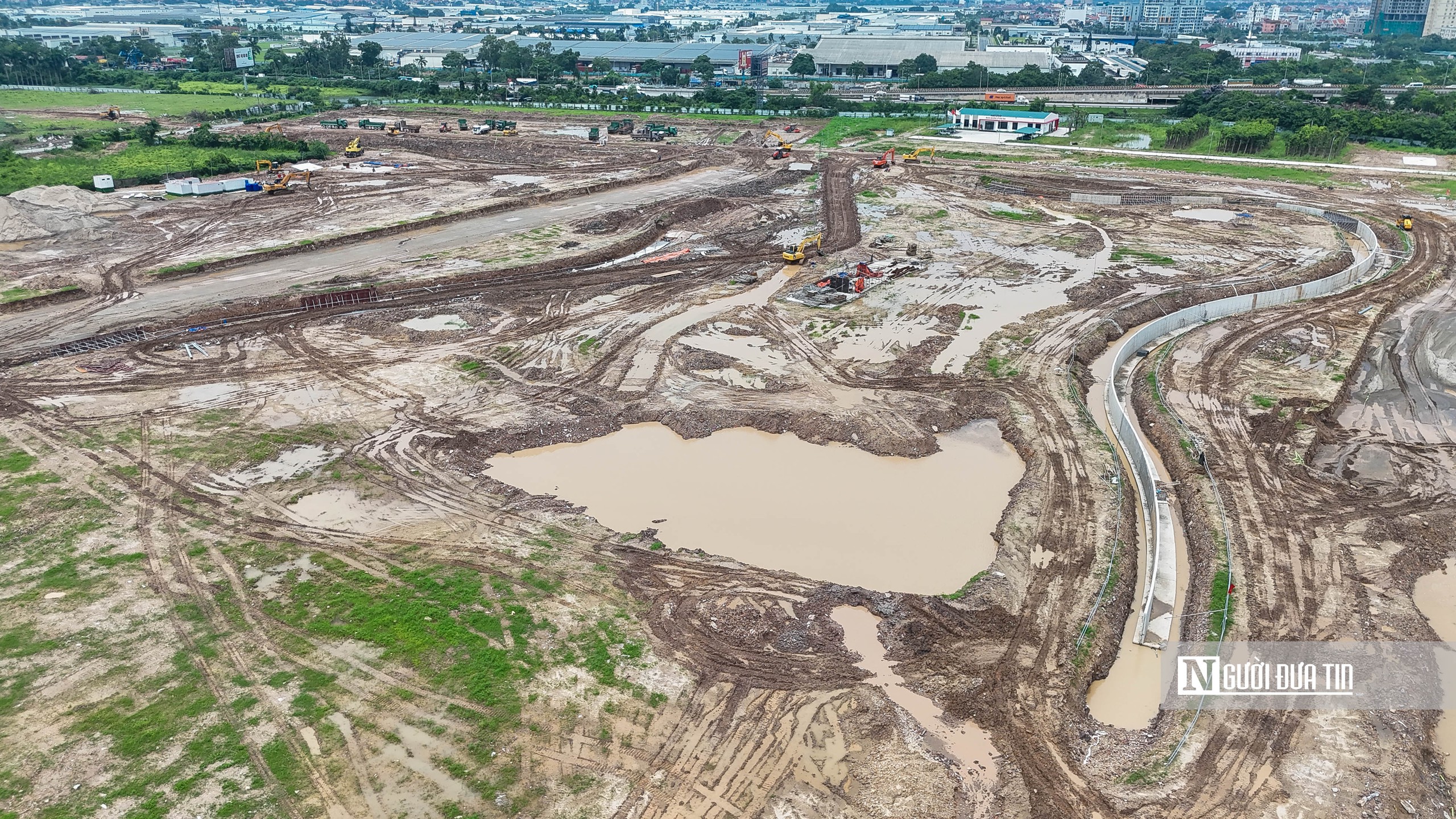 Hà Nội: Hiện trạng khu đất xây dựng khu đô thị Hateco Đông Anh gần 40ha- Ảnh 8. Hà Nội: Hiện trạng khu đất xây dựng khu đô thị Hateco Đông Anh gần 40ha- Ảnh 8.