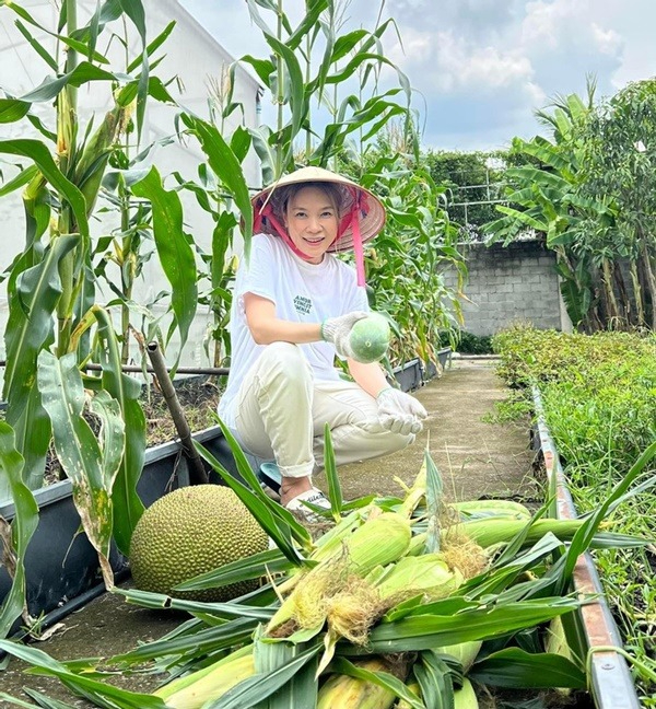 Những thức quà miền nhiệt đới trong biệt phủ nghìn mét vuông của Mỹ Tâm - Ảnh 10.