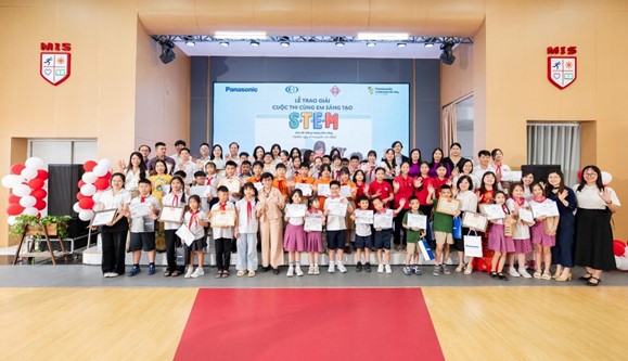 Gần 4.000 sản phẩm dự thi “Cùng Em Sáng Tạo STEM” 2026 cùng Panasonic, lan tỏa tinh thần sáng tạo vì tương lai bền vững - Ảnh 1.