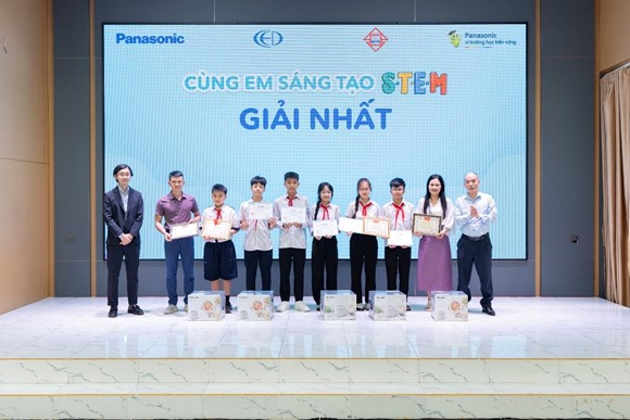 Gần 4.000 sản phẩm dự thi “Cùng Em Sáng Tạo STEM” 2026 cùng Panasonic, lan tỏa tinh thần sáng tạo vì tương lai bền vững - Ảnh 4.