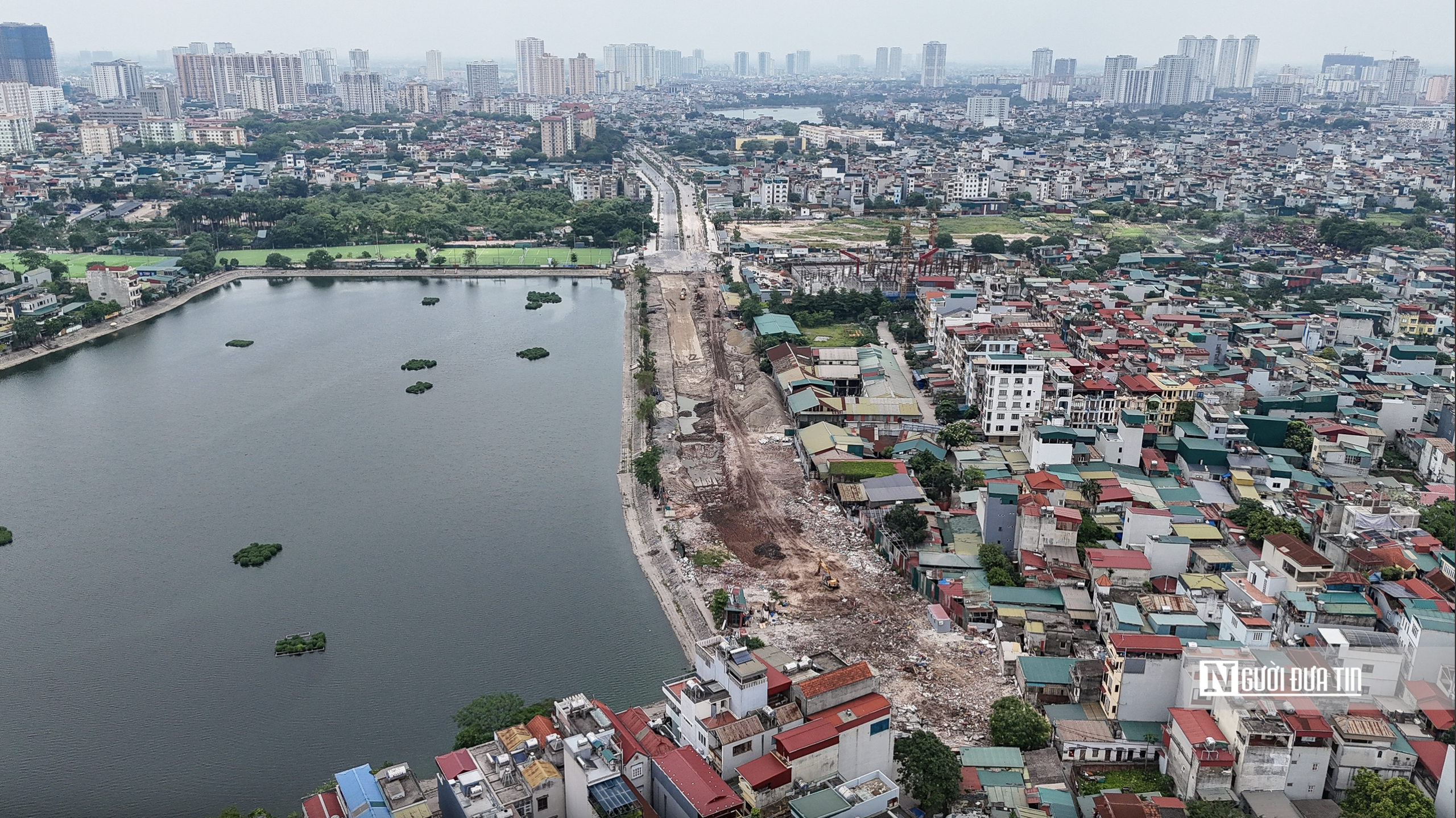 H&agrave; Nội: Cận cảnh c&aacute;c đoạn V&agrave;nh đai 2,5 đang thần tốc giải ph&oacute;ng mặt bằng - Ảnh 20.