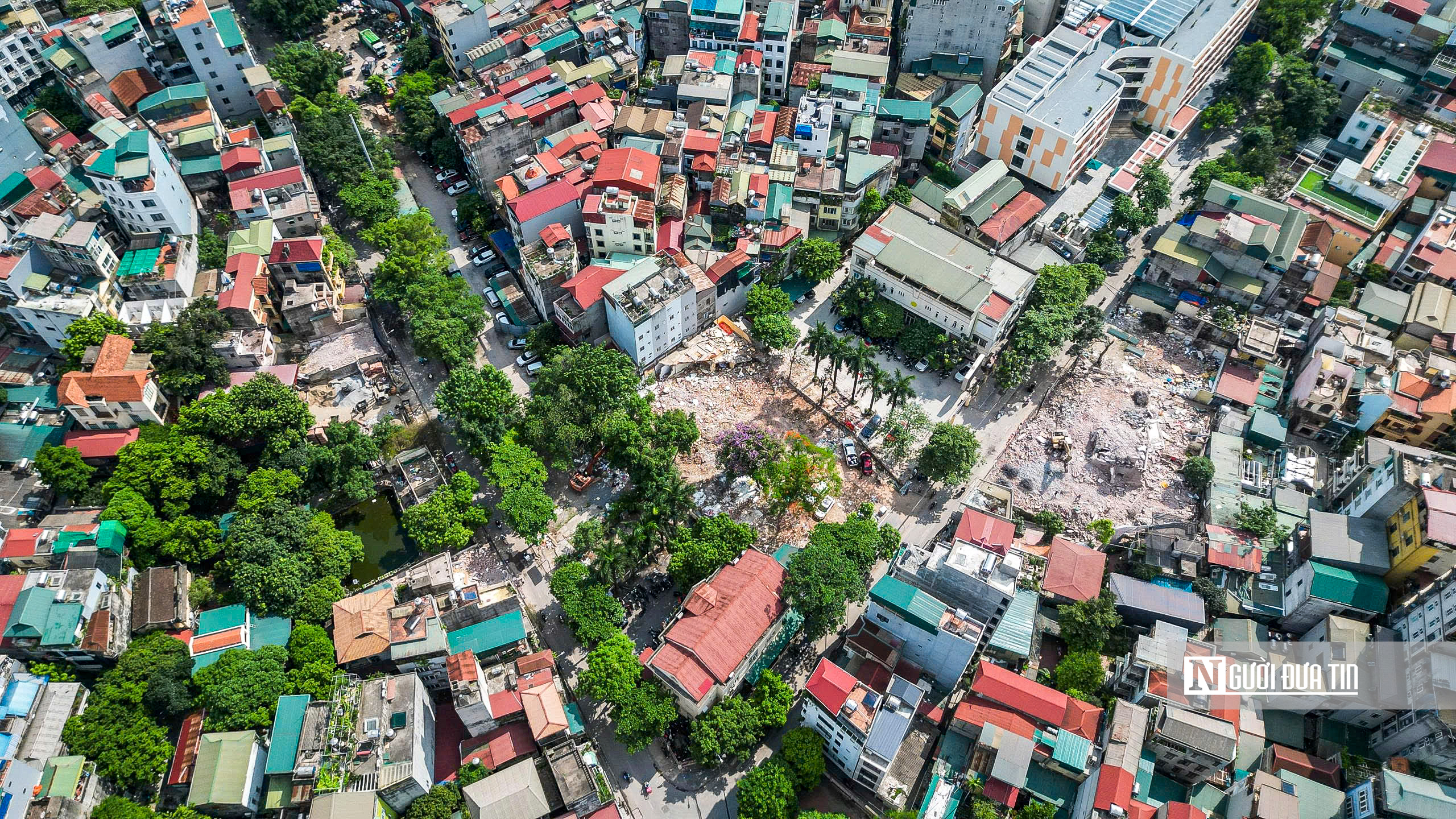 H&agrave; Nội: Cận cảnh c&aacute;c đoạn V&agrave;nh đai 2,5 đang thần tốc giải ph&oacute;ng mặt bằng - Ảnh 7.