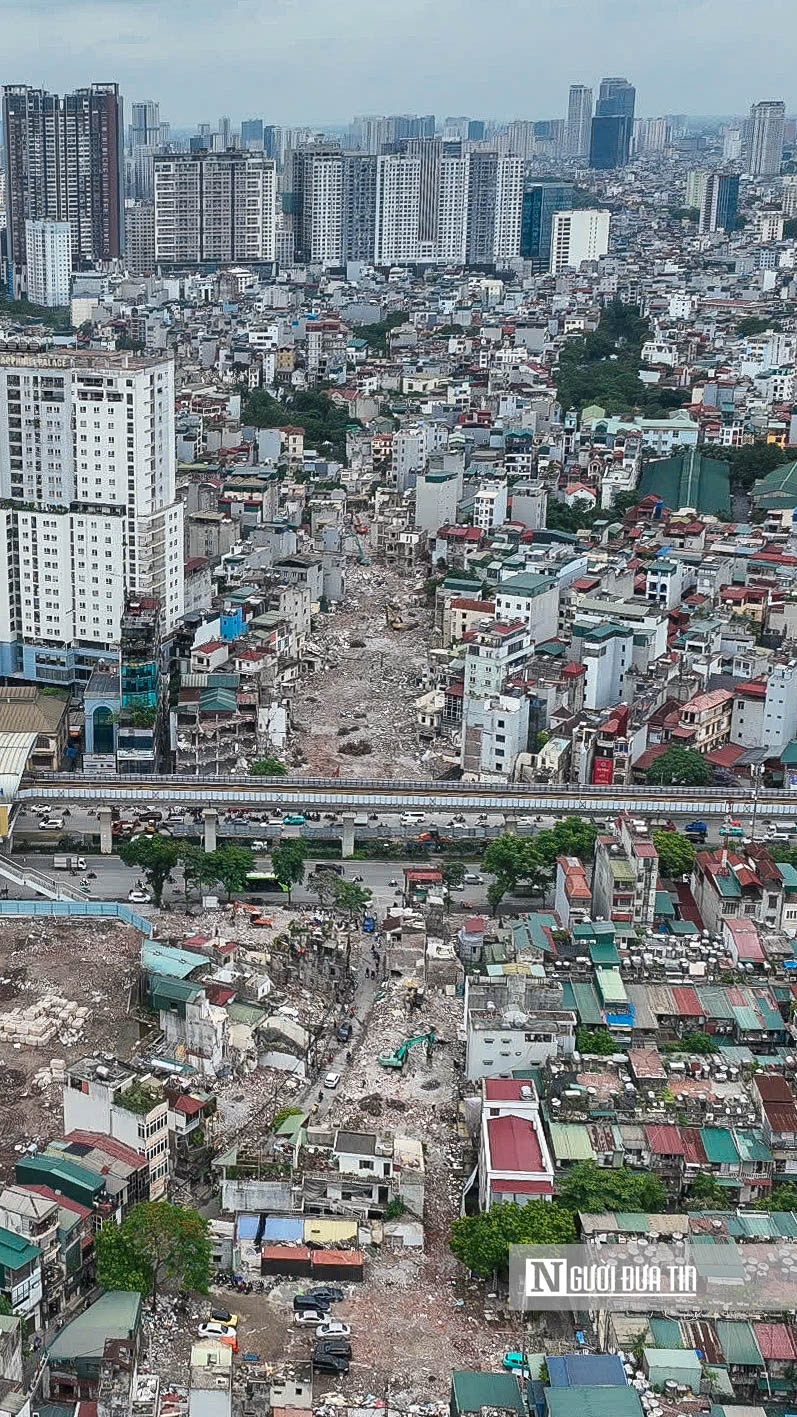 H&agrave; Nội: Cận cảnh c&aacute;c đoạn V&agrave;nh đai 2,5 đang thần tốc giải ph&oacute;ng mặt bằng - Ảnh 12.