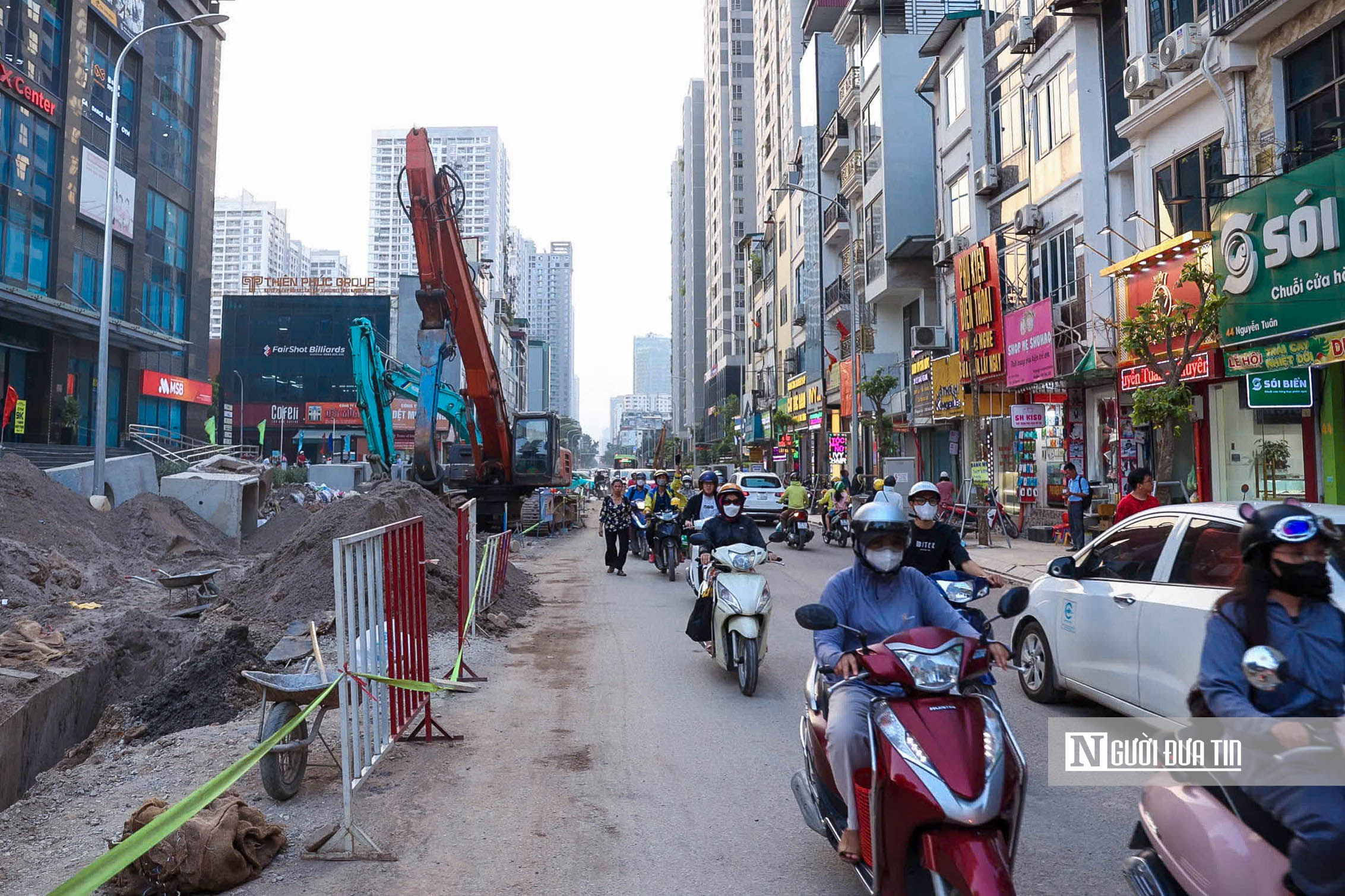 Hà Nội: Diện mạo đường Nguyễn Tuân sau nhiều lần lỡ hẹn 