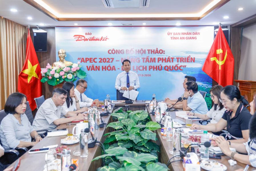 Công bố Hội thảo quốc tế “APEC 2027 - Nâng tầm phát triển văn hóa - du lịch Phú Quốc” - Ảnh 1.