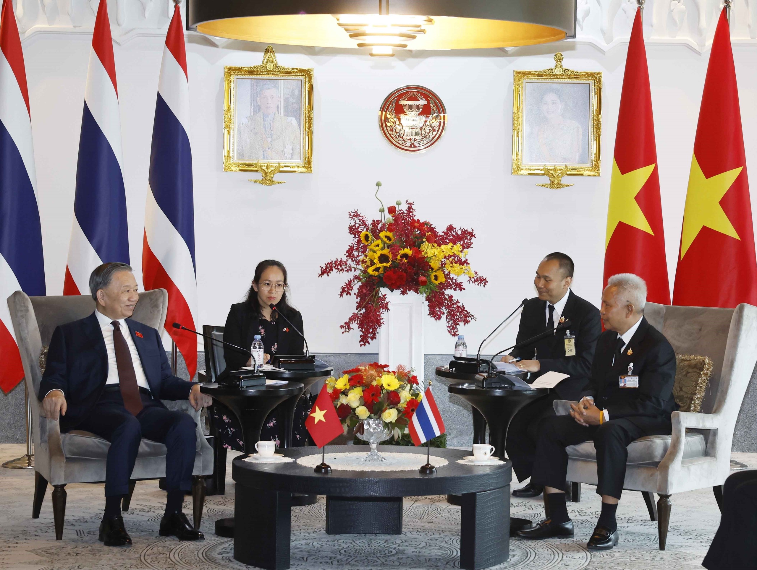 Tổng Bí thư, Chủ tịch nước Tô Lâm hội kiến Chủ tịch Quốc hội Thái Lan - Ảnh 2. Tổng Bí thư, Chủ tịch nước Tô Lâm hội kiến Chủ tịch Quốc hội Thái Lan - Ảnh 2.