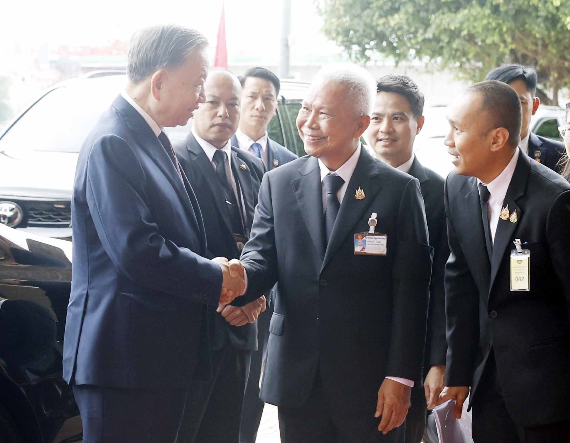 Tổng Bí thư, Chủ tịch nước Tô Lâm hội kiến Chủ tịch Quốc hội Thái Lan - Ảnh 1. Tổng Bí thư, Chủ tịch nước Tô Lâm hội kiến Chủ tịch Quốc hội Thái Lan - Ảnh 1.