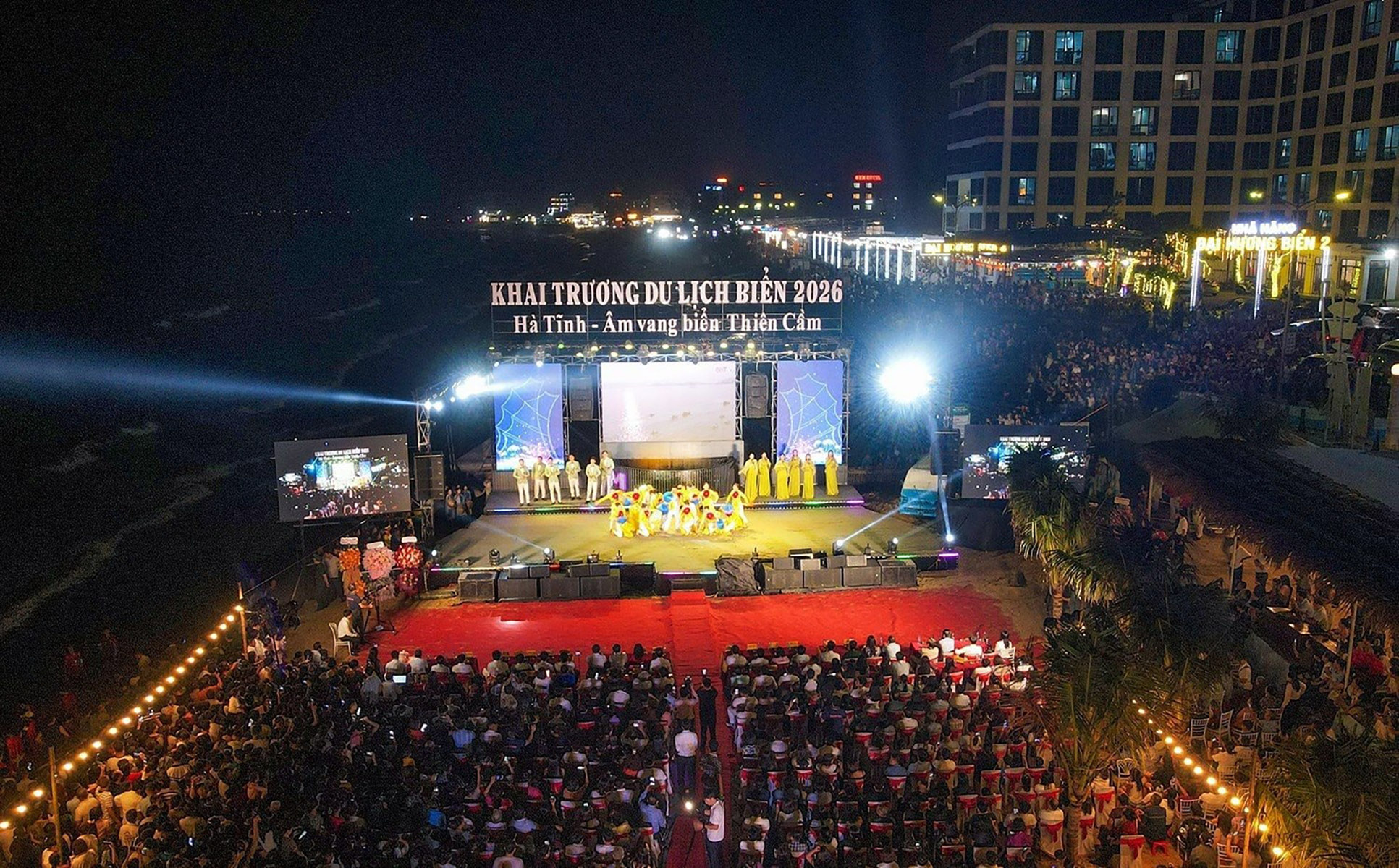 Hà Tĩnh “đánh thức” kinh tế đêm ven biển- Ảnh 3.