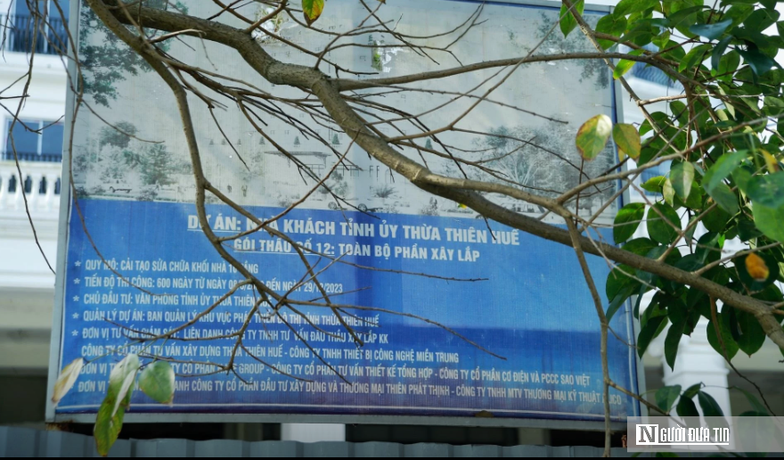 Bên trong dự án nhà khách Tỉnh uỷ ở Huế chậm tiến độ, lộ nhiều vi phạm- Ảnh 6. Bên trong dự án nhà khách Tỉnh uỷ ở Huế chậm tiến độ, lộ nhiều vi phạm- Ảnh 6.