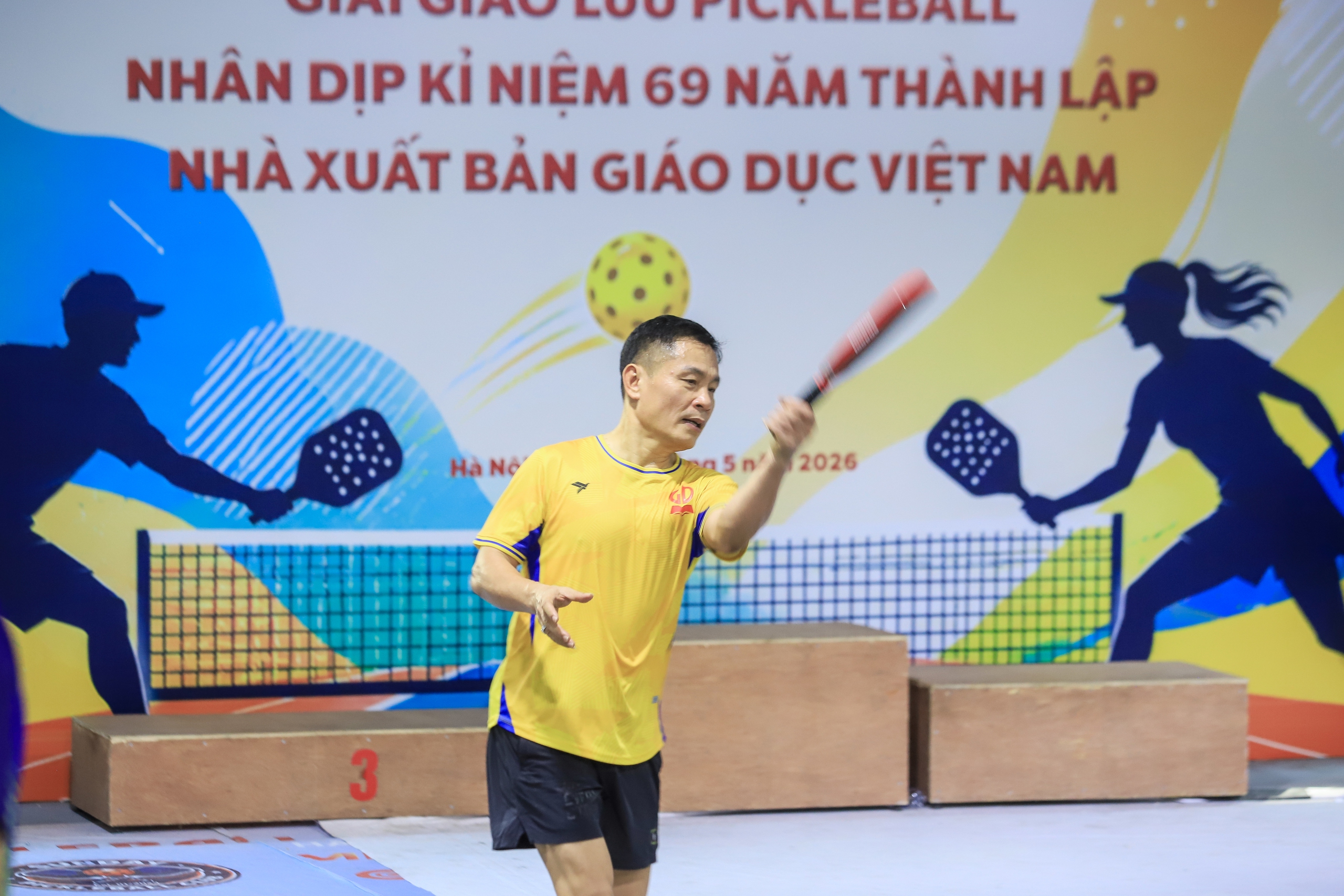 S&ocirc;i nổi giải giao lưu Pickleball nh&acirc;n kỷ niệm 69 năm th&agrave;nh lập NXB Gi&aacute;o dục Việt Nam - Ảnh 20.