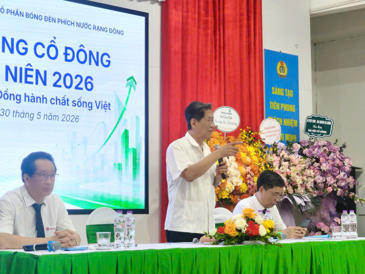 Lãnh đạo Rạng Đông:  Khu 