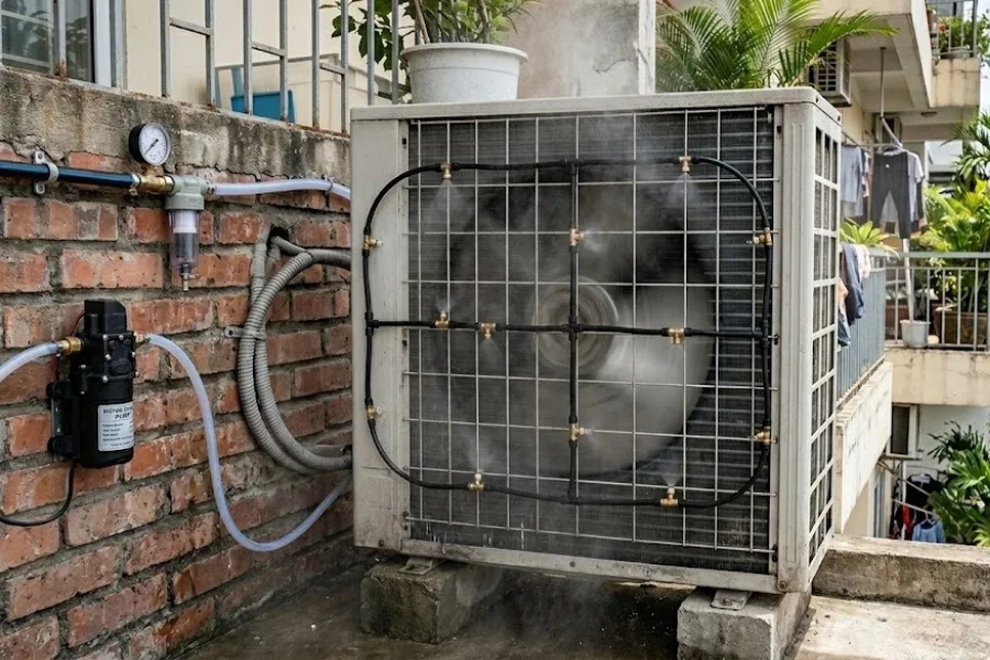 Kiểu lắp cục nóng điều hòa theo trào lưu, tiềm ẩn nhiều nguy hiểm- Ảnh 3. Kiểu lắp cục nóng điều hòa theo trào lưu, tiềm ẩn nhiều nguy hiểm- Ảnh 3.