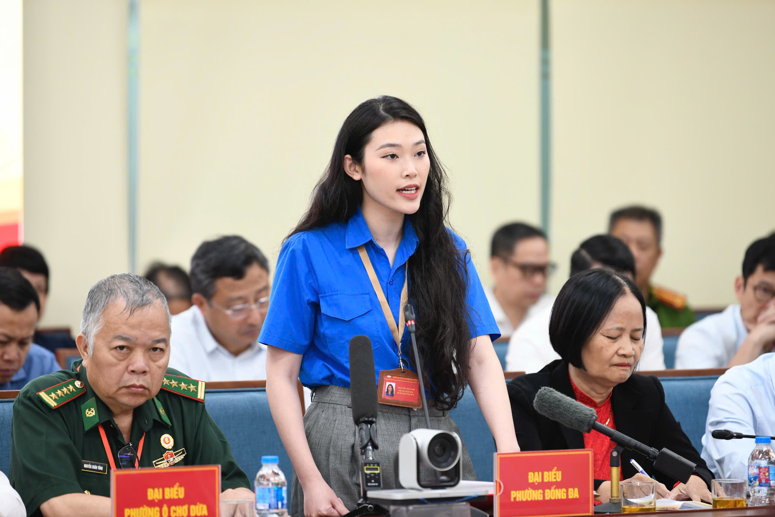 Tổng B&iacute; thư, Chủ tịch nước T&ocirc; L&acirc;m tiếp x&uacute;c cử tri 10 phường của H&agrave; Nội - Ảnh 9.