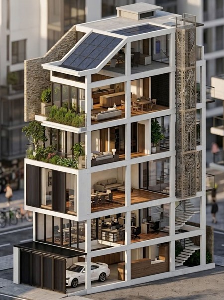 Hoa hậu H'Hen Ni&ecirc; "tự thưởng" cho bản th&acirc;n v&agrave; con g&aacute;i cơ ngơi mới ở Tp.HCM - Ảnh 2.