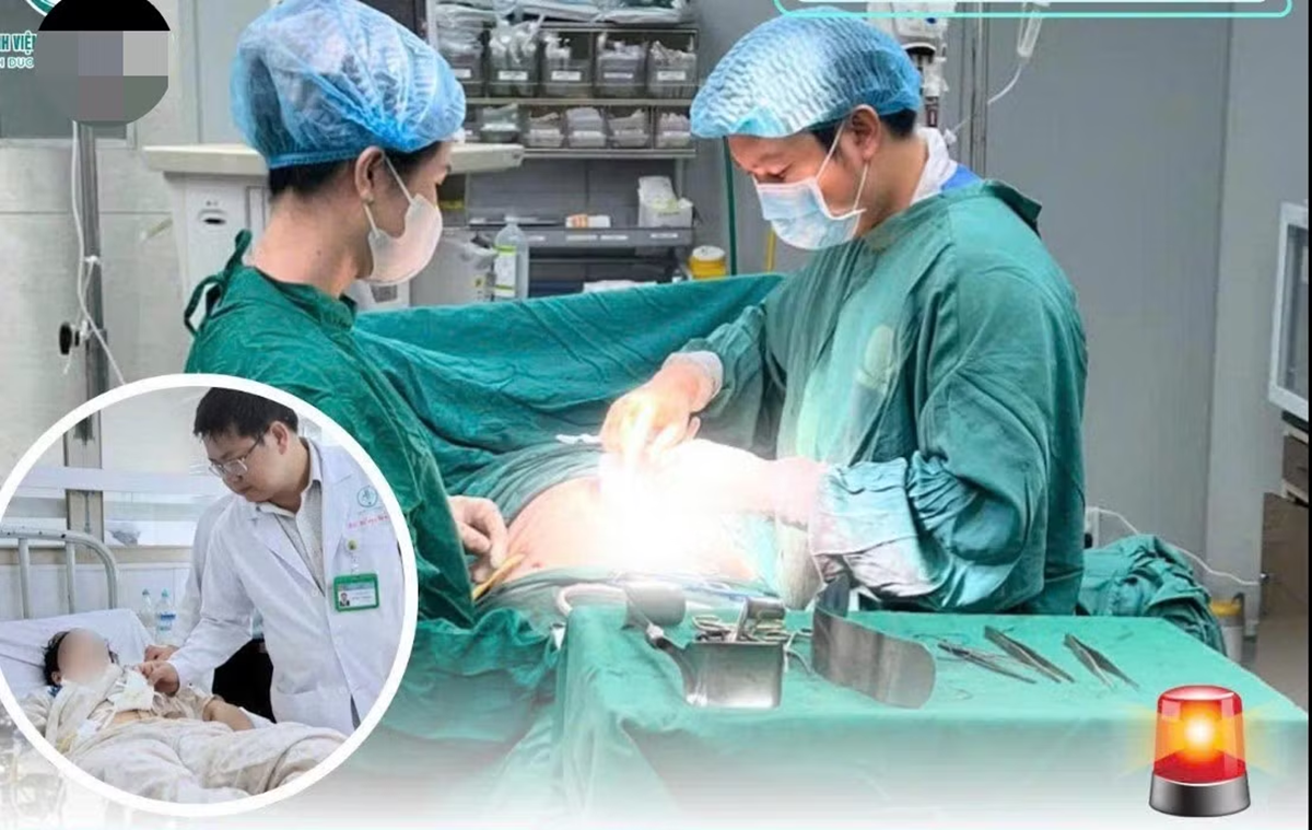 Mất gần 2 lít máu, cô gái 17 tuổi thoát cửa tử - Ảnh 1.