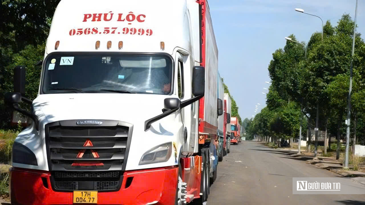 H&agrave;ng ng&agrave;n container sầu ri&ecirc;ng đổ về Dầu Gi&acirc;y: T&agrave;i xế vật vờ chờ kiểm định, người d&acirc;n than trời v&igrave; &ugrave;n tắc - Ảnh 8.